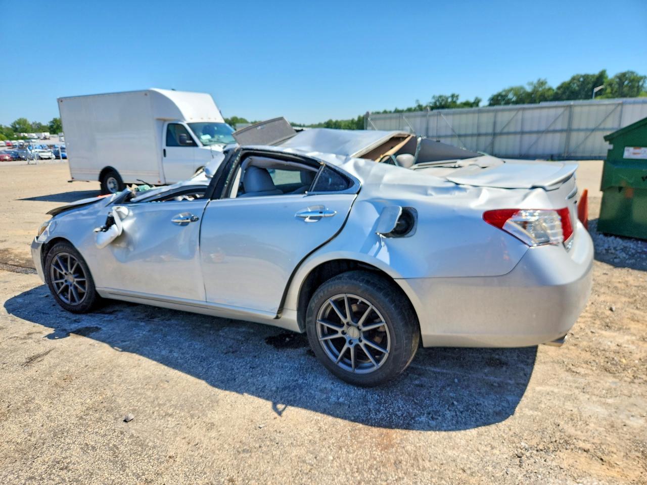 2007 Lexus Es 350 Silver vin: JTHBJ46G772065541