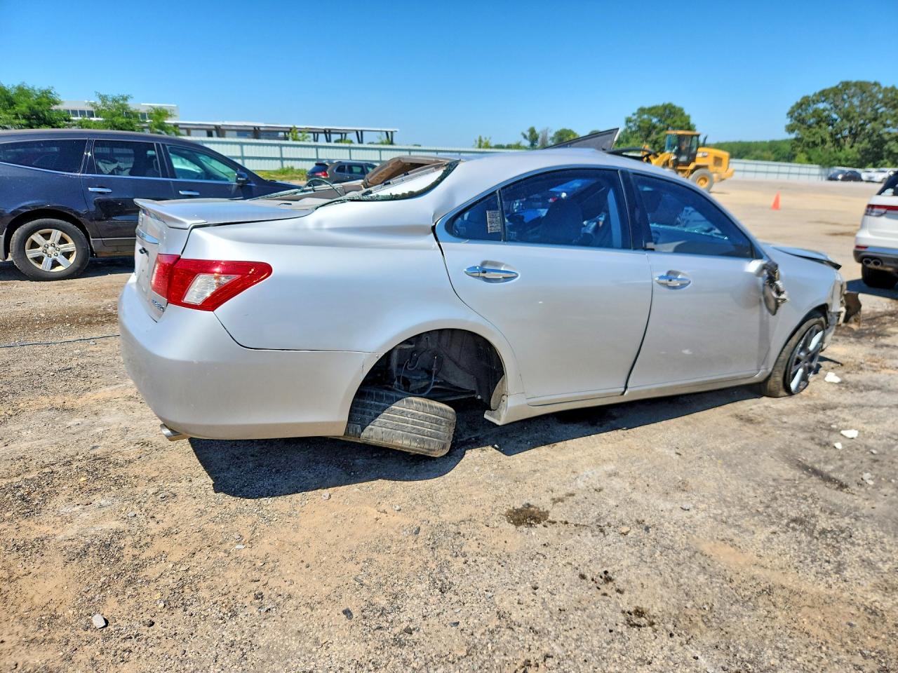 2007 Lexus Es 350 Silver vin: JTHBJ46G772065541