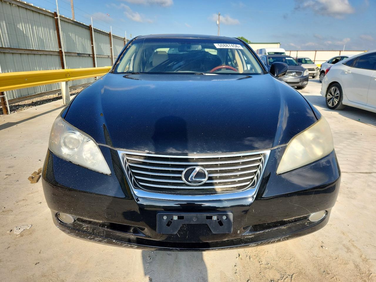 2007 Lexus Es 350 Black vin: JTHBJ46G772072876
