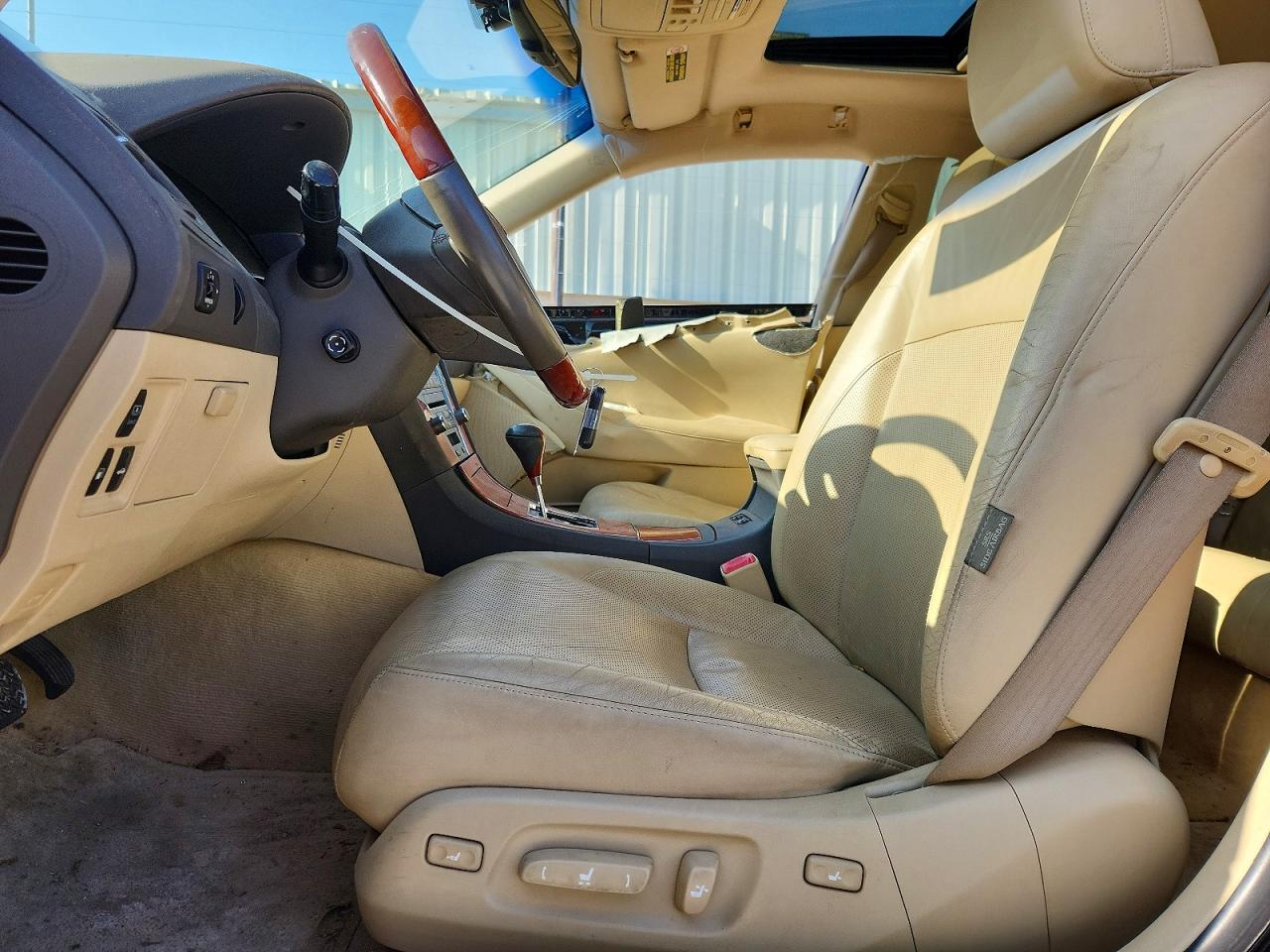 2007 Lexus Es 350 Black vin: JTHBJ46G772072876