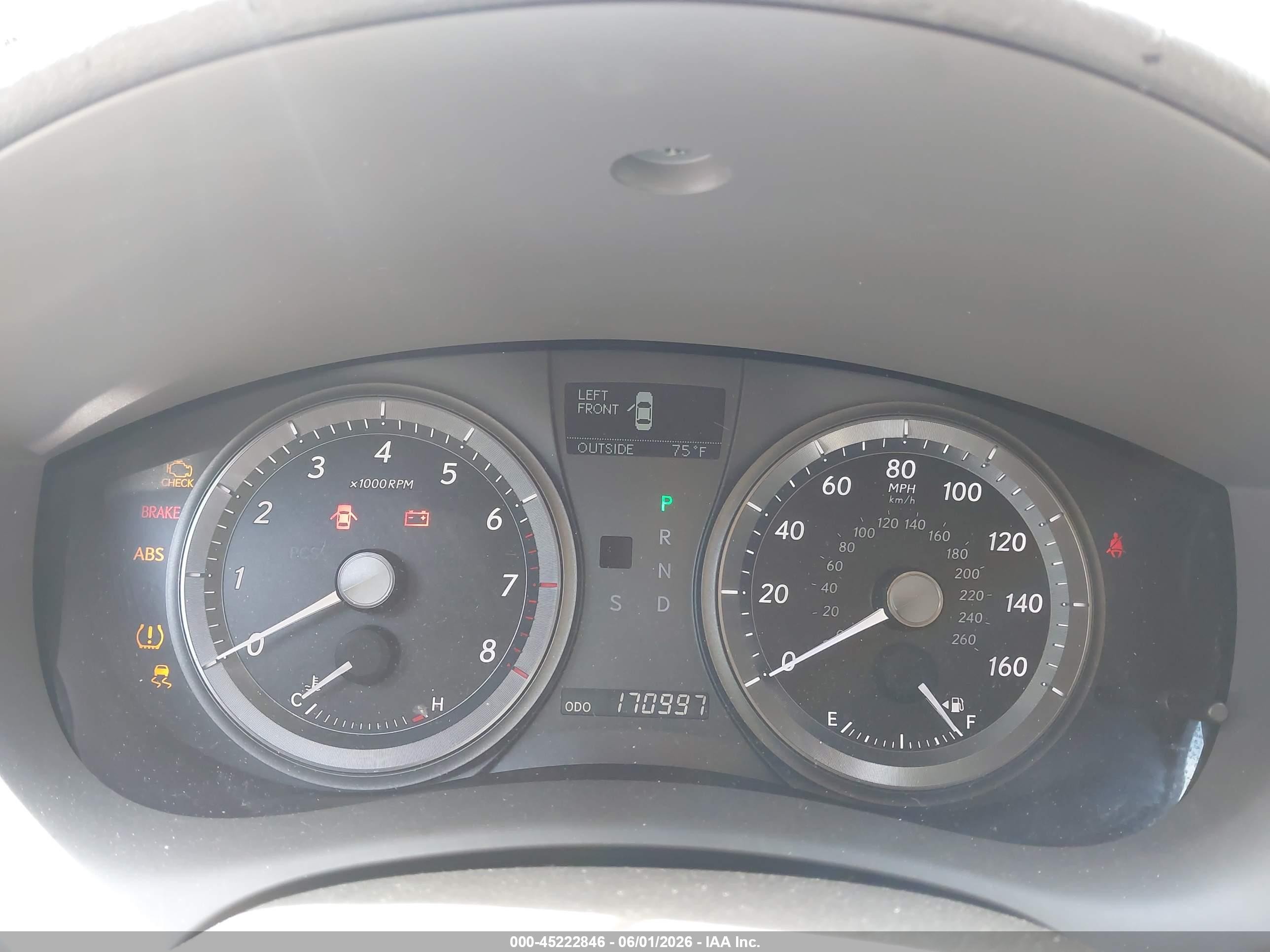 2007 Lexus Es 350   Red vin: JTHBJ46G772075521