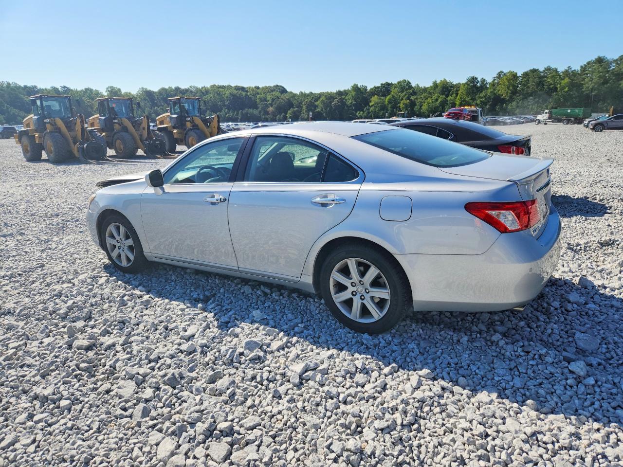 2007 Lexus Es 350 Silver vin: JTHBJ46G772077785
