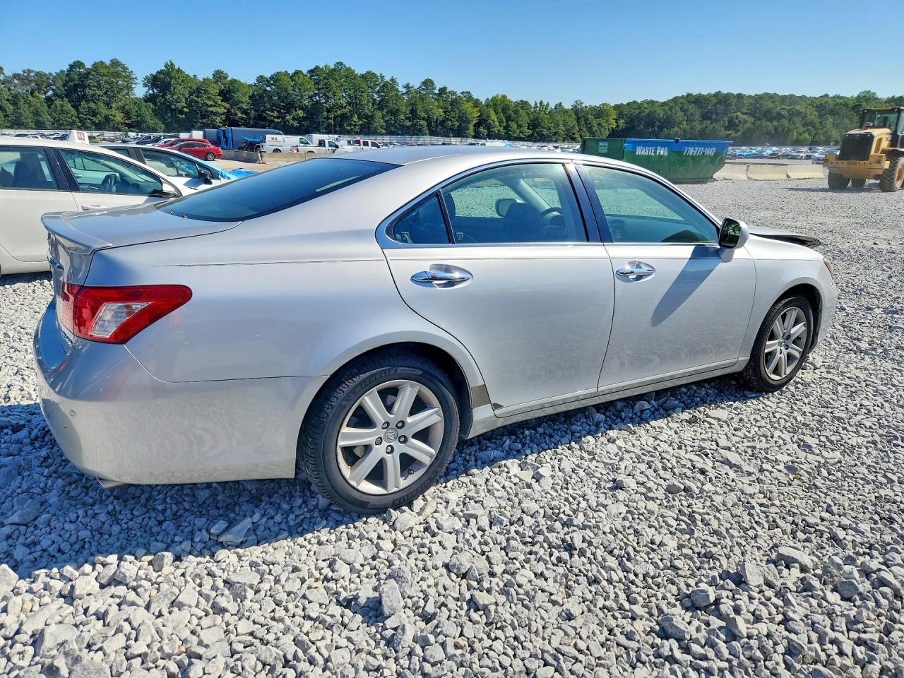 2007 Lexus Es 350 Silver vin: JTHBJ46G772077785