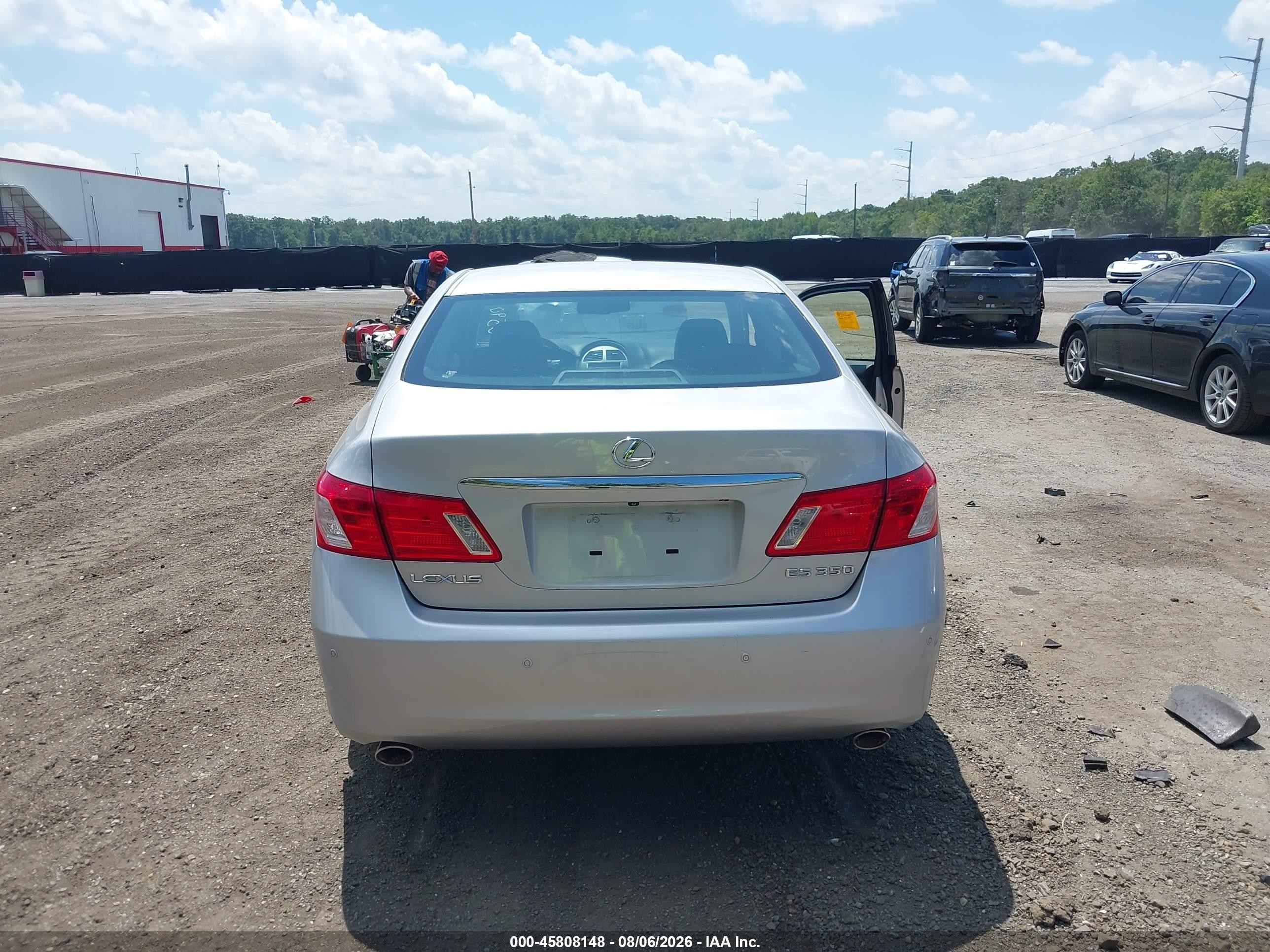 2007 Lexus Es 350   Black vin: JTHBJ46G772080590