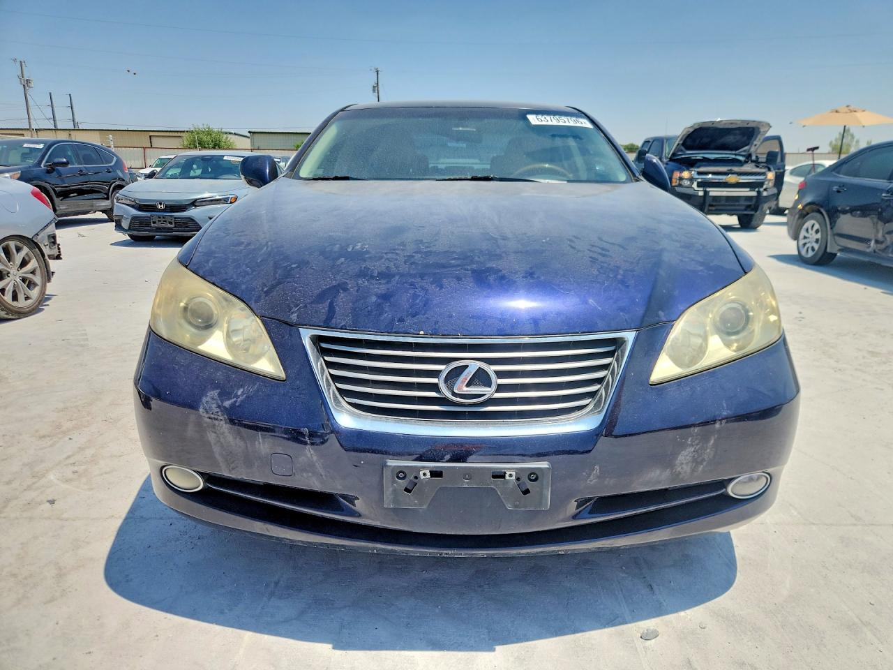 2007 Lexus Es 350 Blue vin: JTHBJ46G772086034