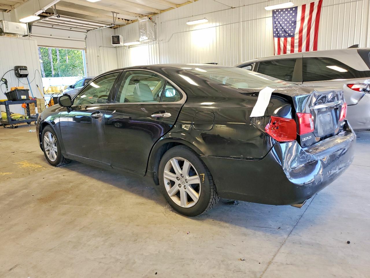 2007 Lexus Es 350 Black vin: JTHBJ46G772094263