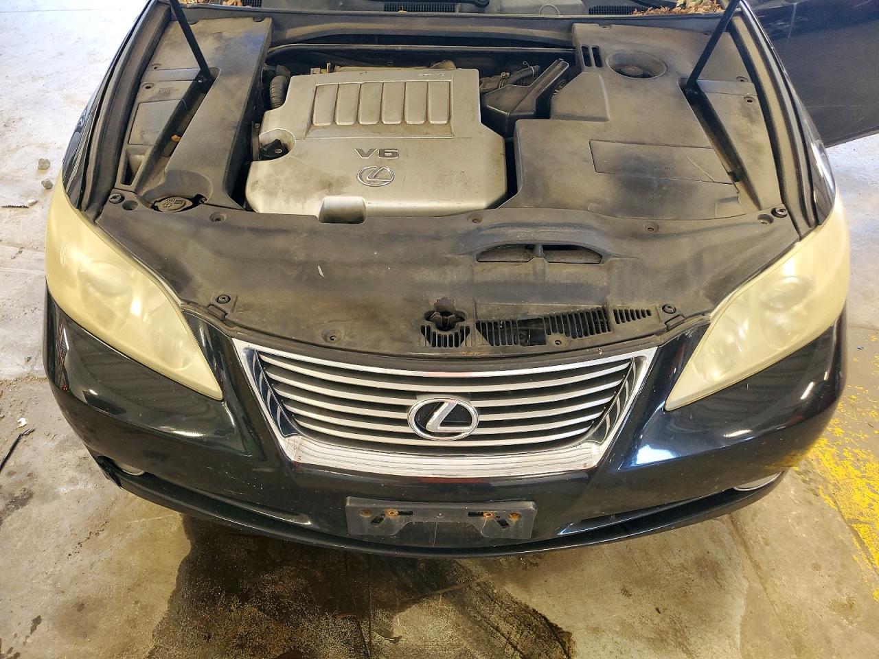 2007 Lexus Es 350 Black vin: JTHBJ46G772094263