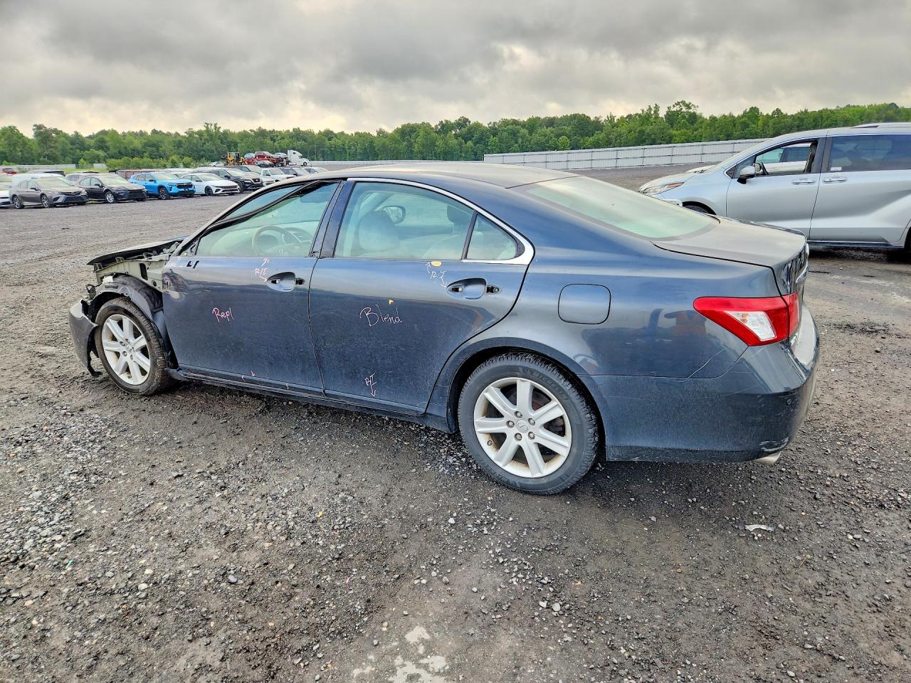 2007 Lexus Es 350 Gray vin: JTHBJ46G772097292