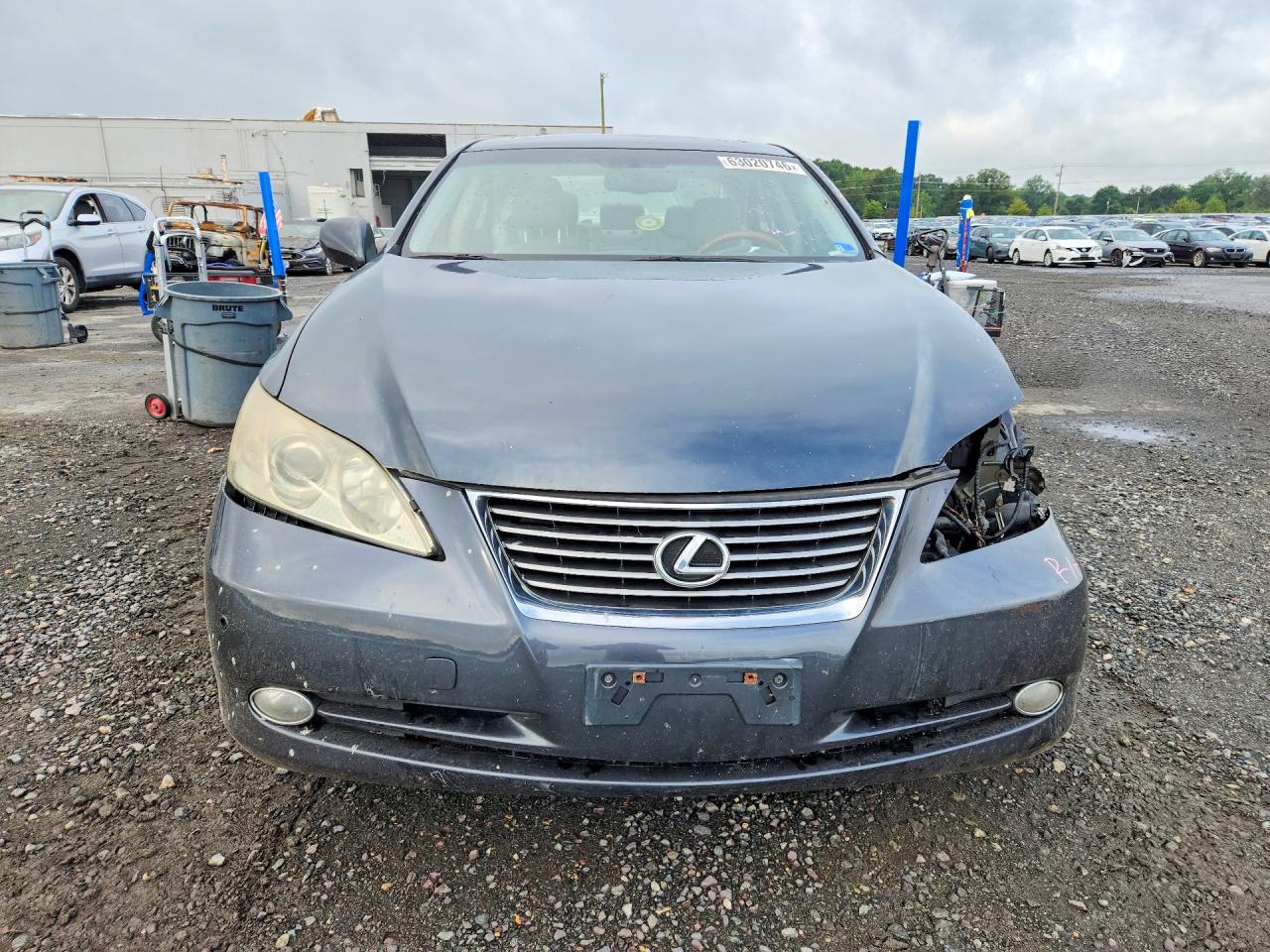 2007 Lexus Es 350 Gray vin: JTHBJ46G772097292