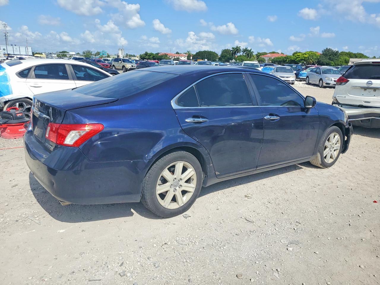2007 Lexus Es 350 Blue vin: JTHBJ46G772103334