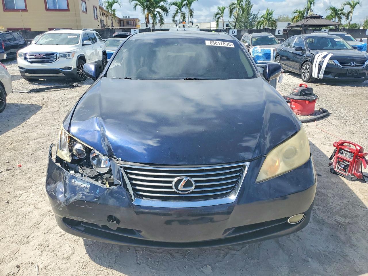 2007 Lexus Es 350 Blue vin: JTHBJ46G772103334