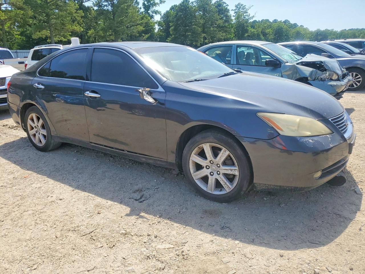 2007 Lexus Es 350 Blue vin: JTHBJ46G772114351