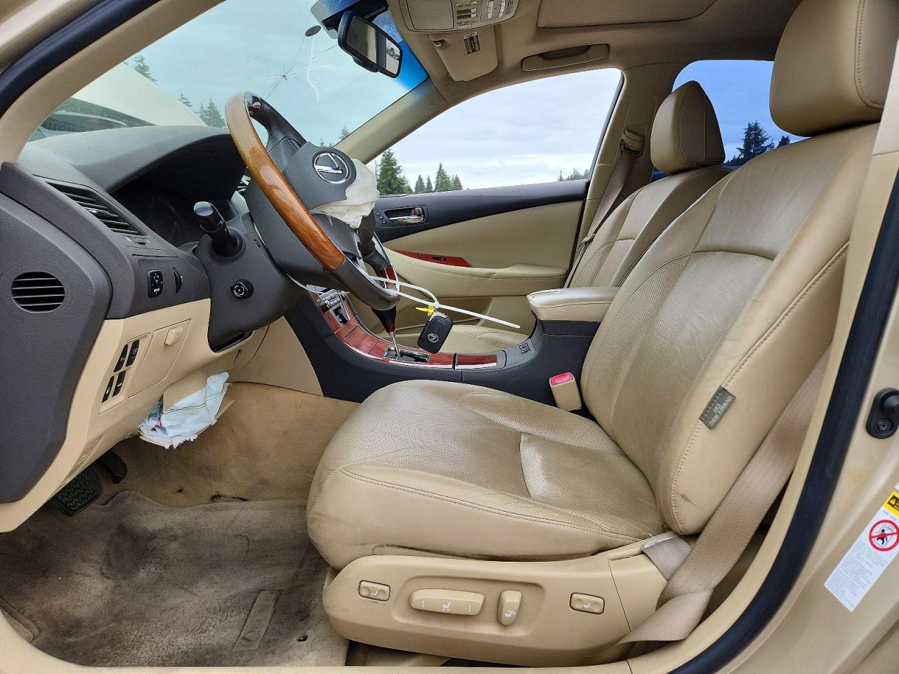 2007 Lexus Es 350 Tan vin: JTHBJ46G772117699