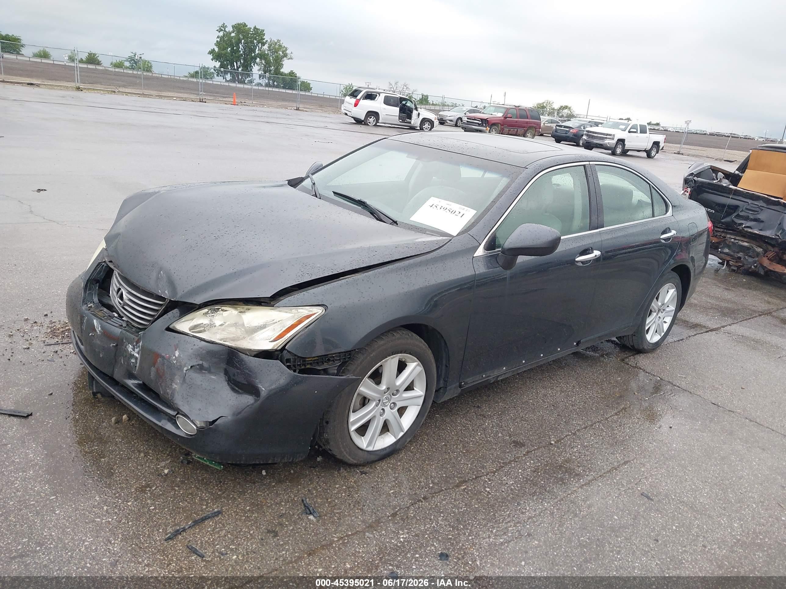 2007 Lexus Es 350   Gray vin: JTHBJ46G772126712