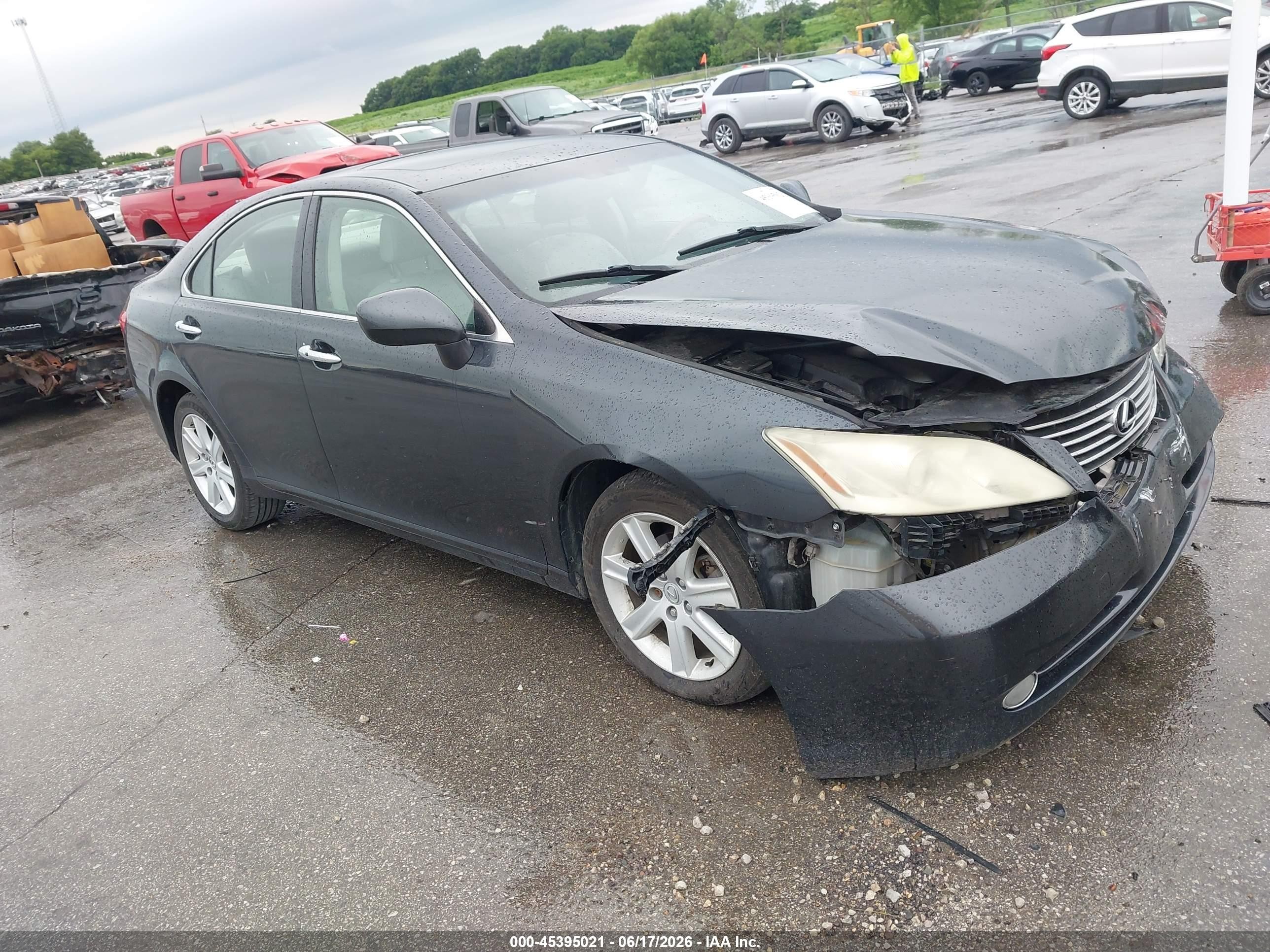 2007 Lexus Es 350   Gray vin: JTHBJ46G772126712