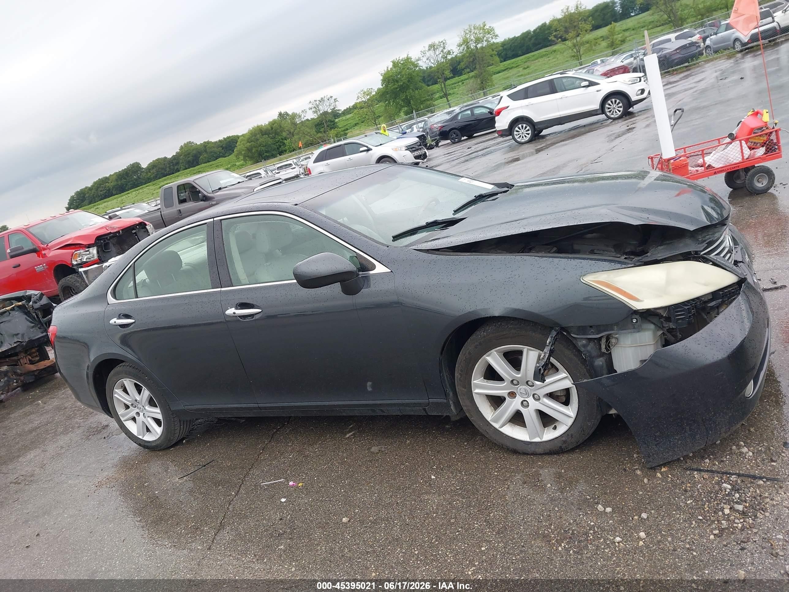 2007 Lexus Es 350   Gray vin: JTHBJ46G772126712