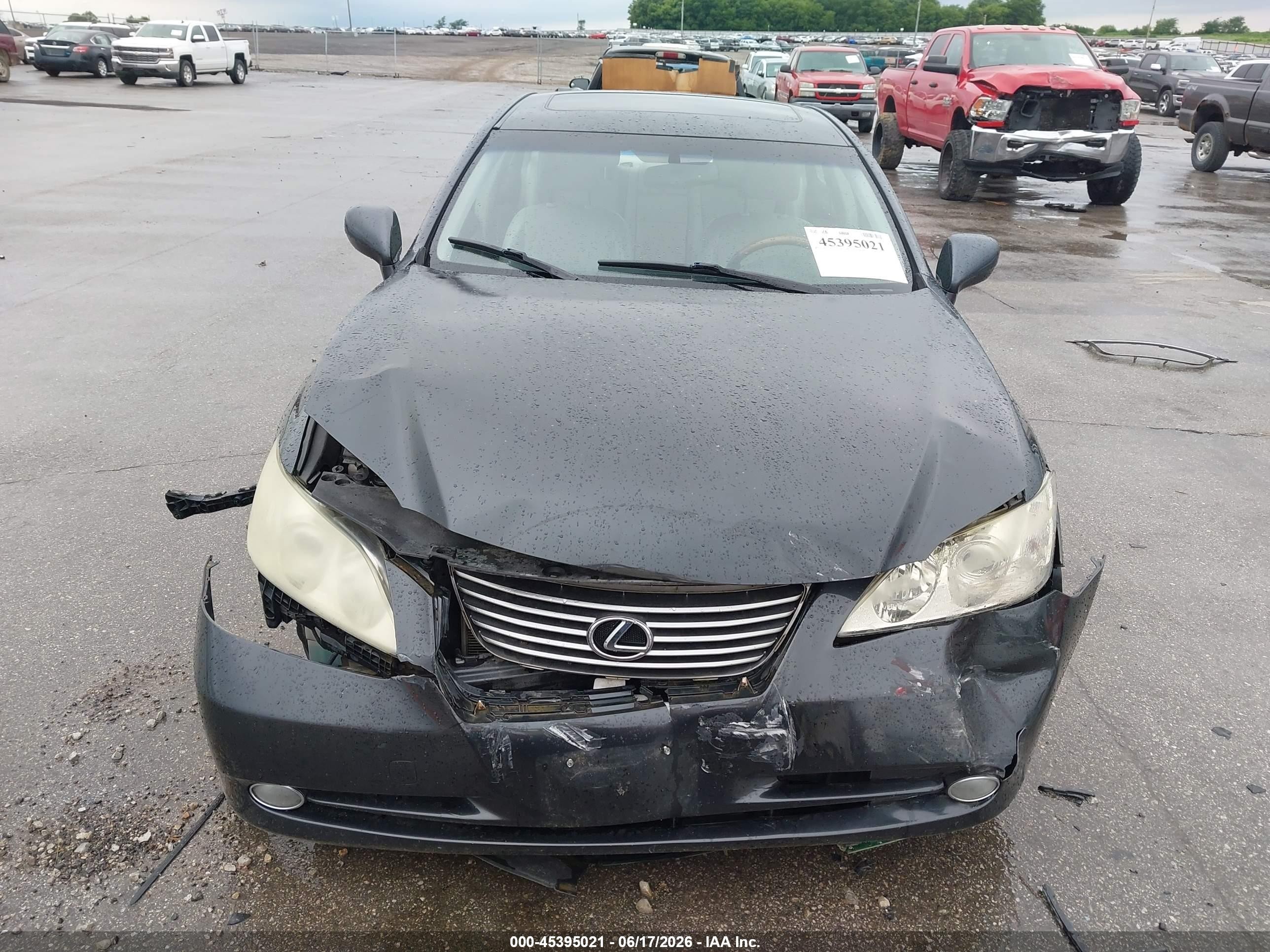 2007 Lexus Es 350   Gray vin: JTHBJ46G772126712