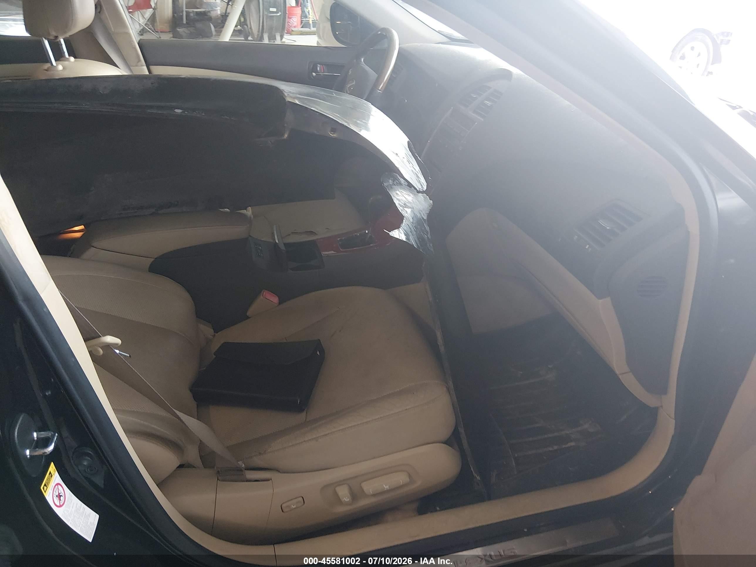 2007 Lexus Es 350   Черный vin: JTHBJ46G772127438