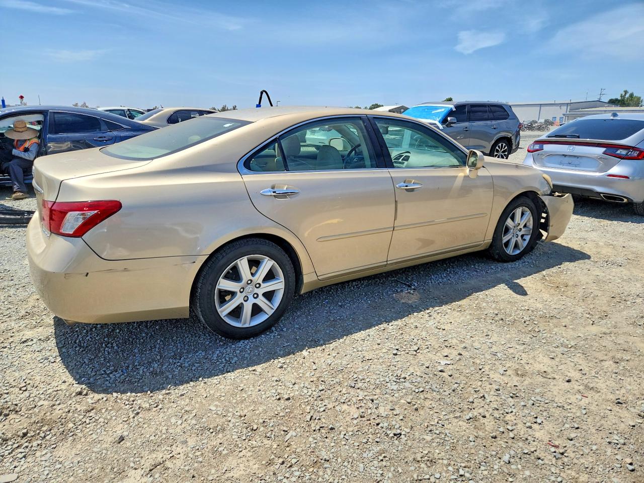 2007 Lexus Es 350 Gold vin: JTHBJ46G772130694
