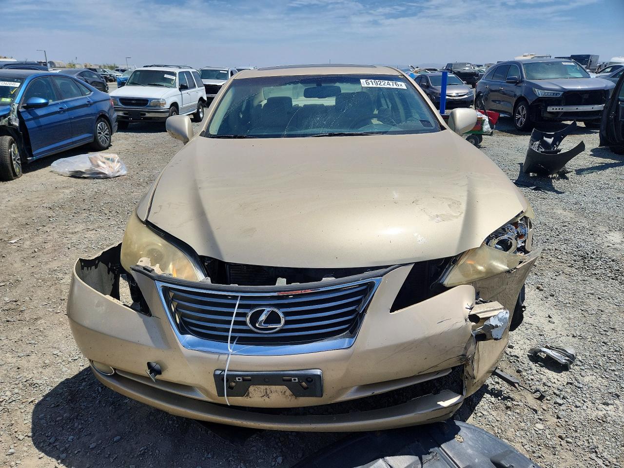 2007 Lexus Es 350 Gold vin: JTHBJ46G772130694