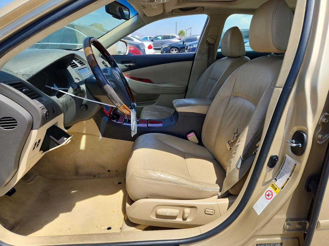 2007 Lexus Es 350 Gold vin: JTHBJ46G772130694
