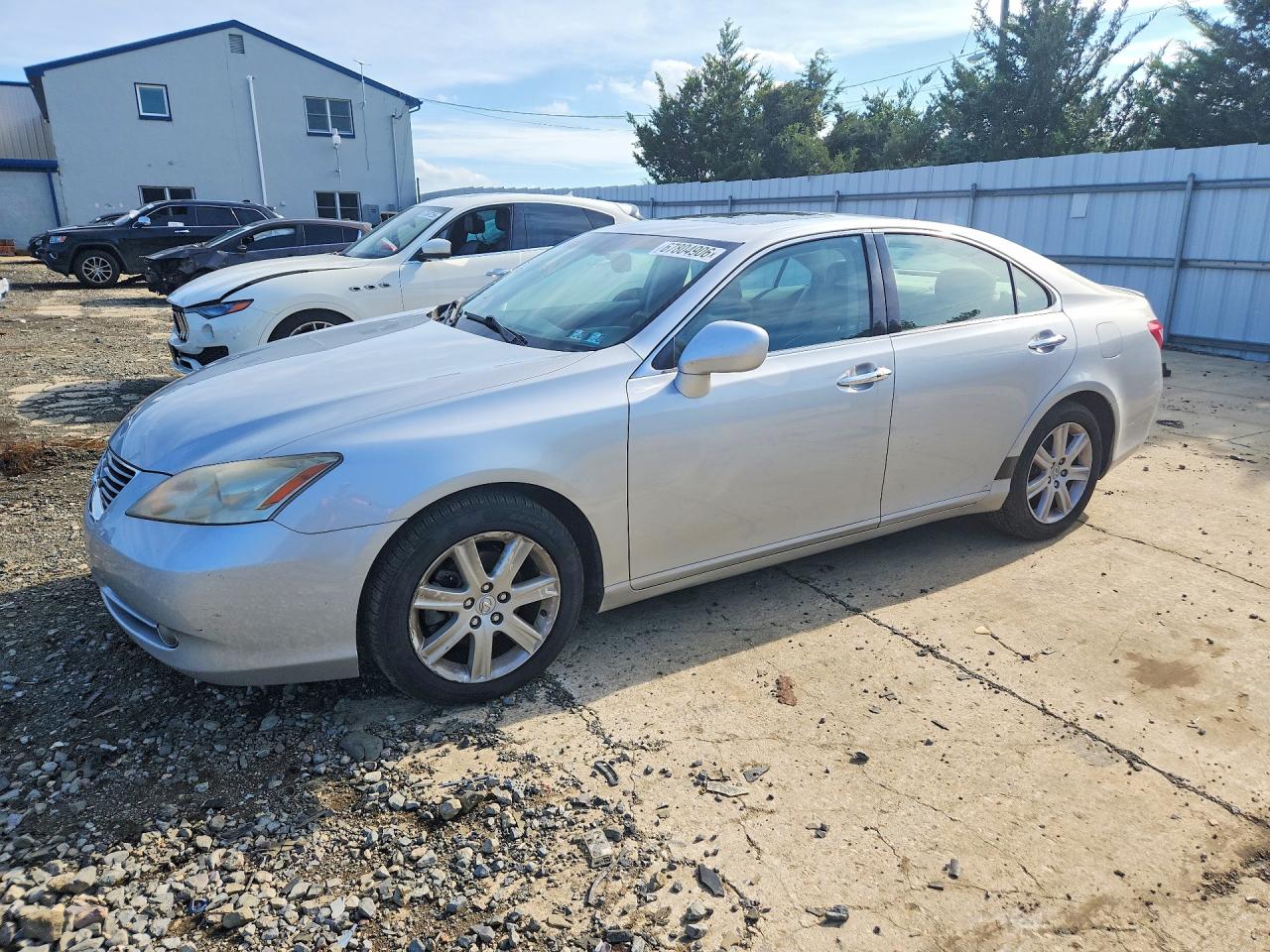 2007 Lexus Es 350 Silver vin: JTHBJ46G772148676