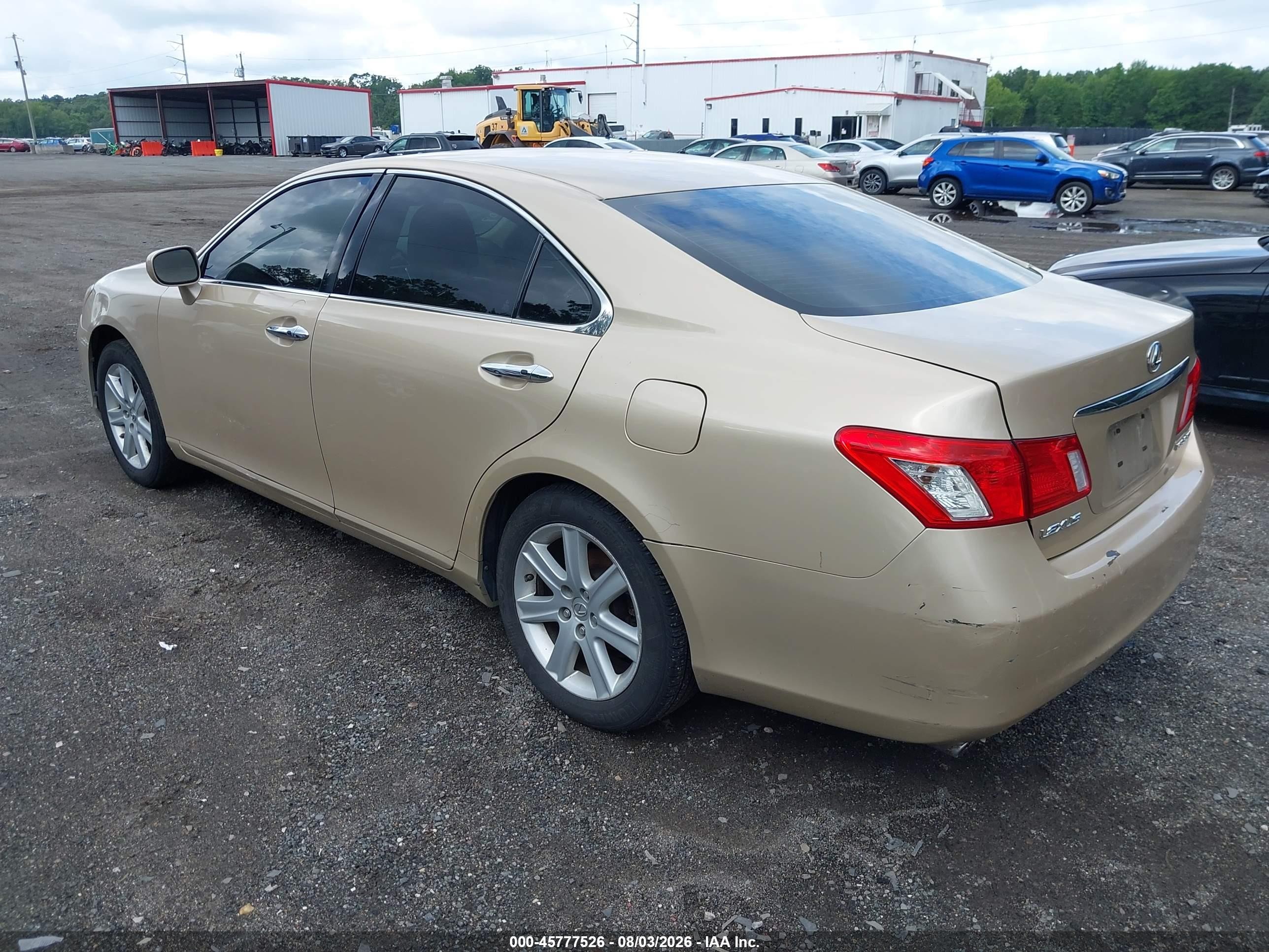 2008 Lexus Es 350   Beige vin: JTHBJ46G782203712