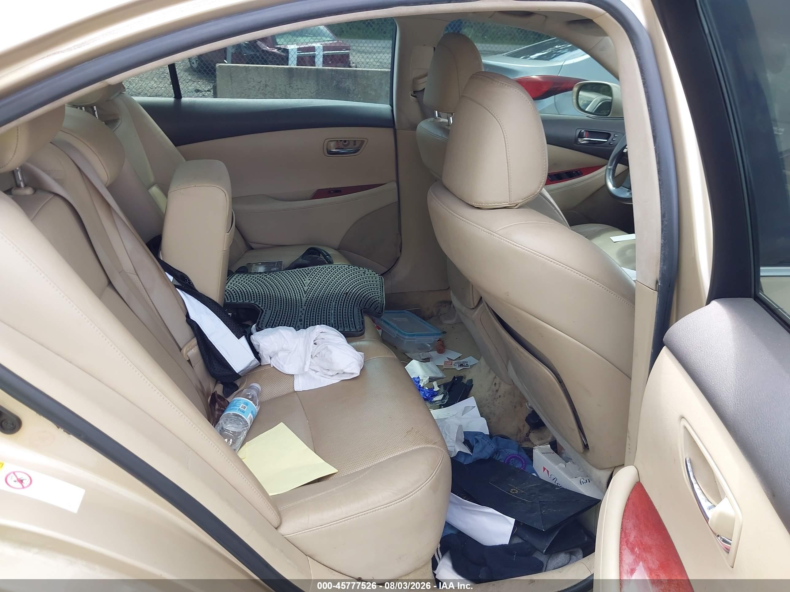 2008 Lexus Es 350   Beige vin: JTHBJ46G782203712