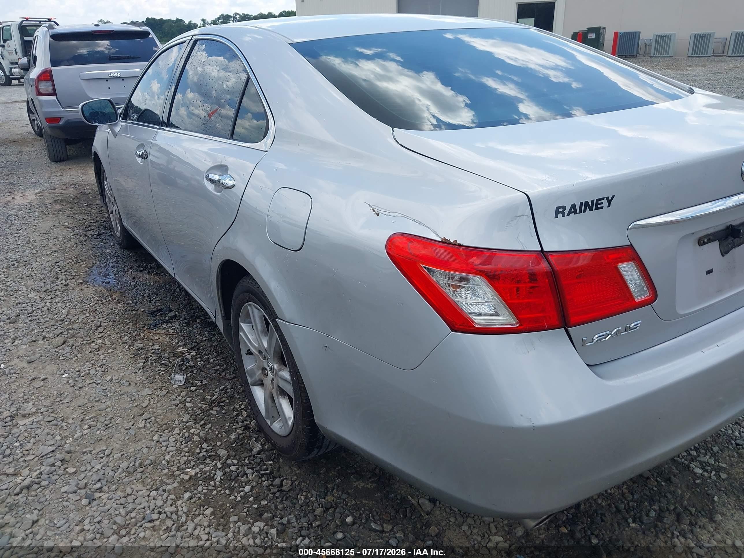2008 Lexus Es 350   Silver vin: JTHBJ46G782207338