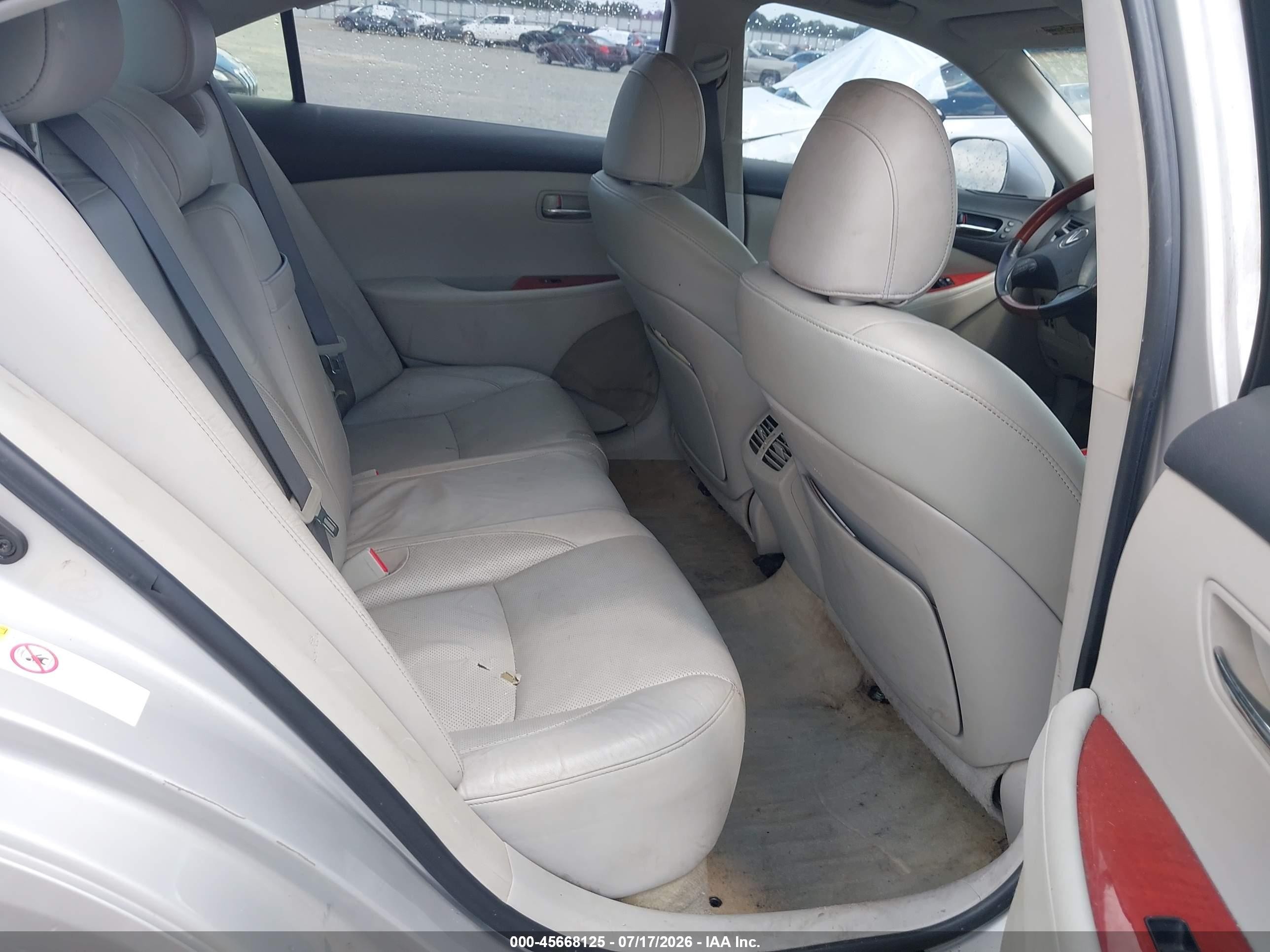 2008 Lexus Es 350   Silver vin: JTHBJ46G782207338