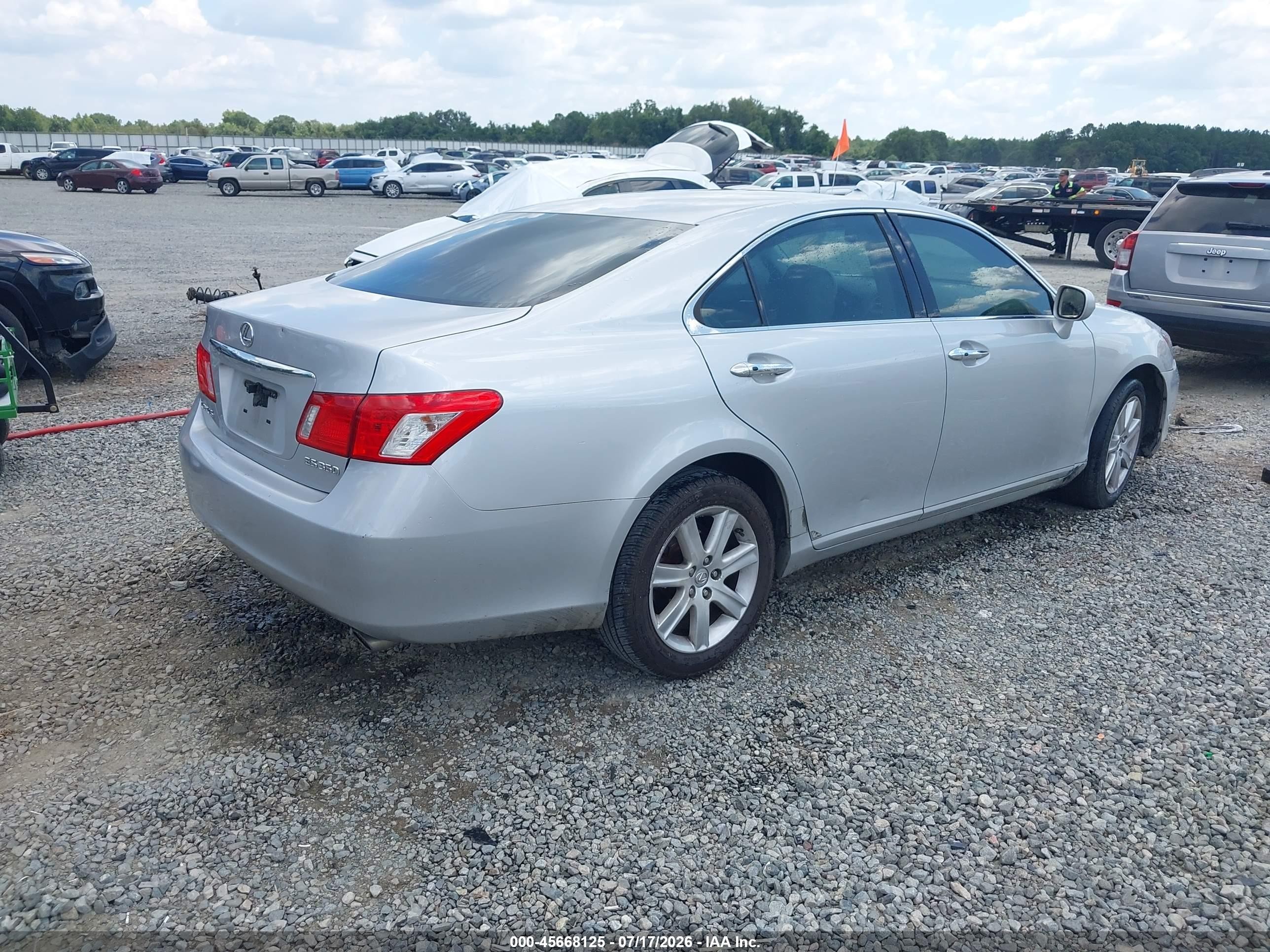 2008 Lexus Es 350   Silver vin: JTHBJ46G782207338