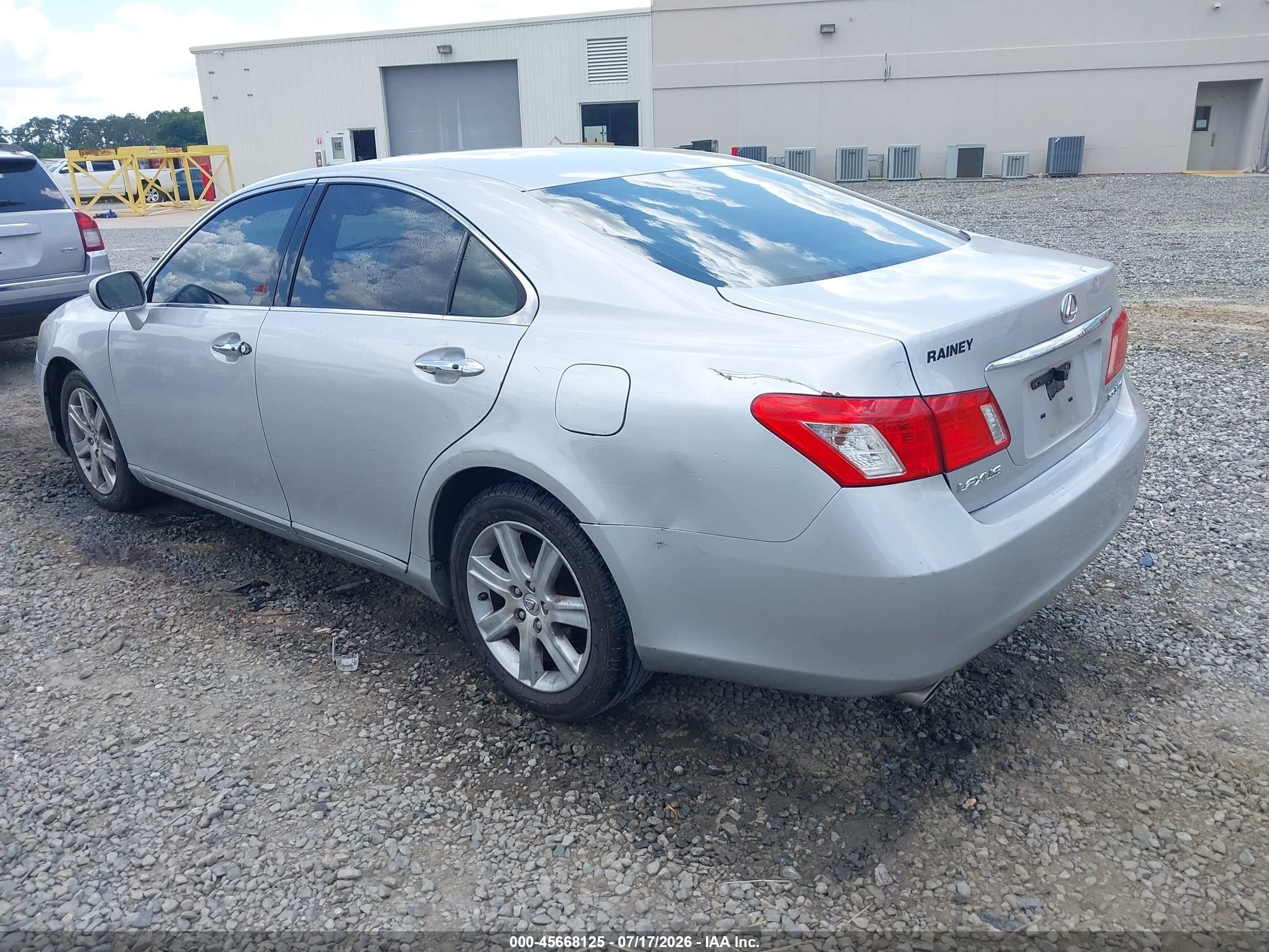 2008 Lexus Es 350   Silver vin: JTHBJ46G782207338