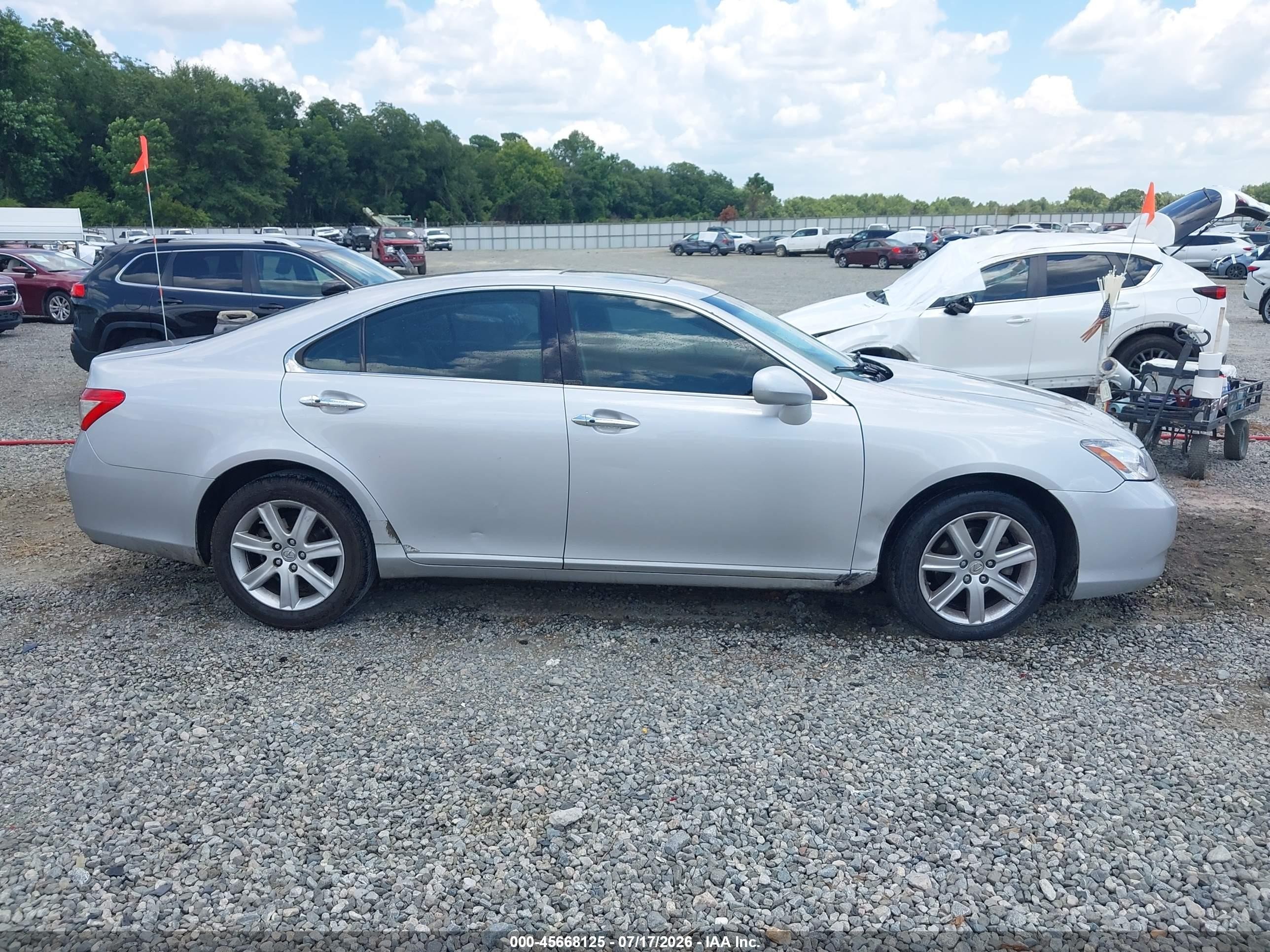2008 Lexus Es 350   Silver vin: JTHBJ46G782207338