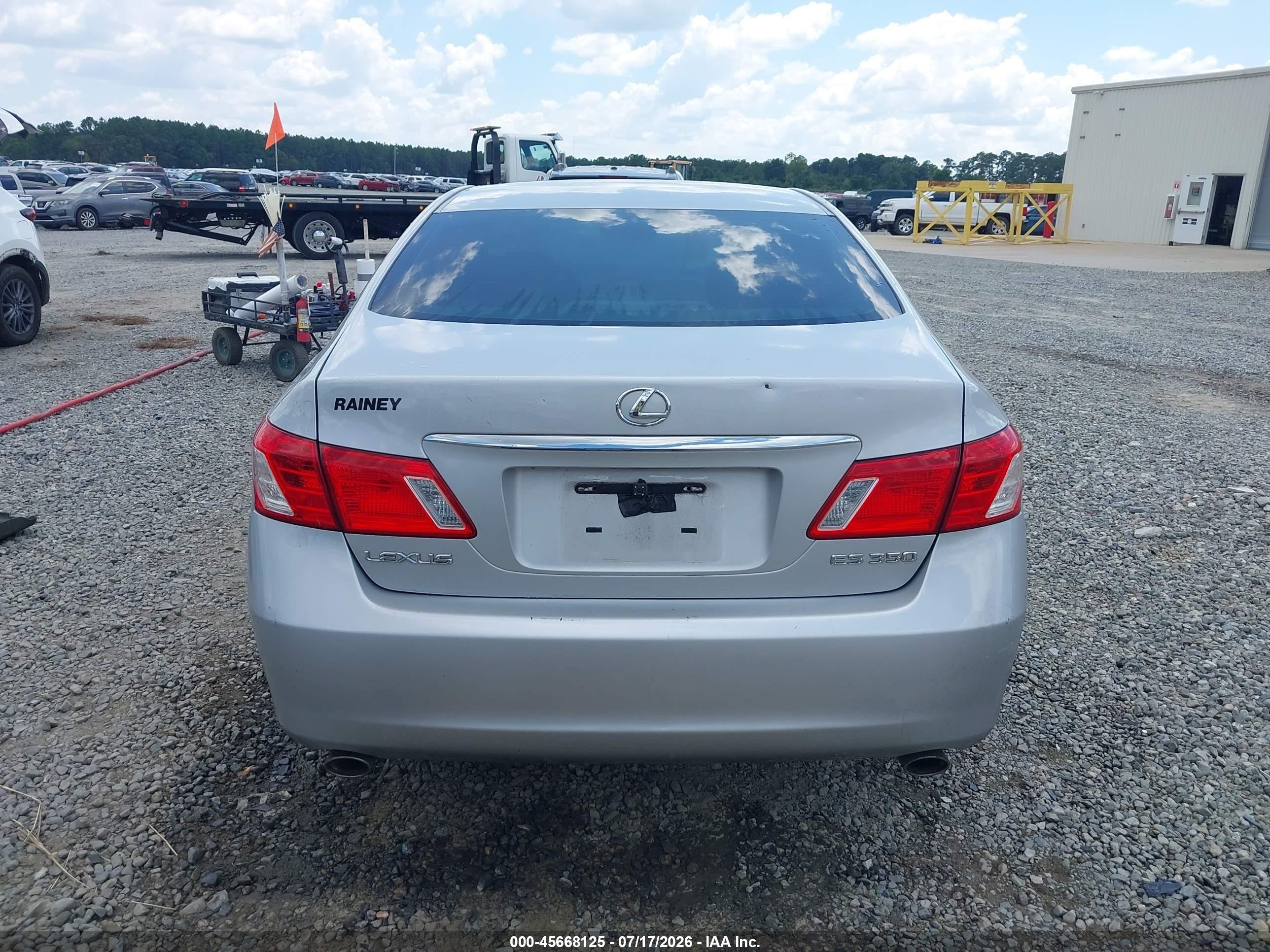 2008 Lexus Es 350   Silver vin: JTHBJ46G782207338