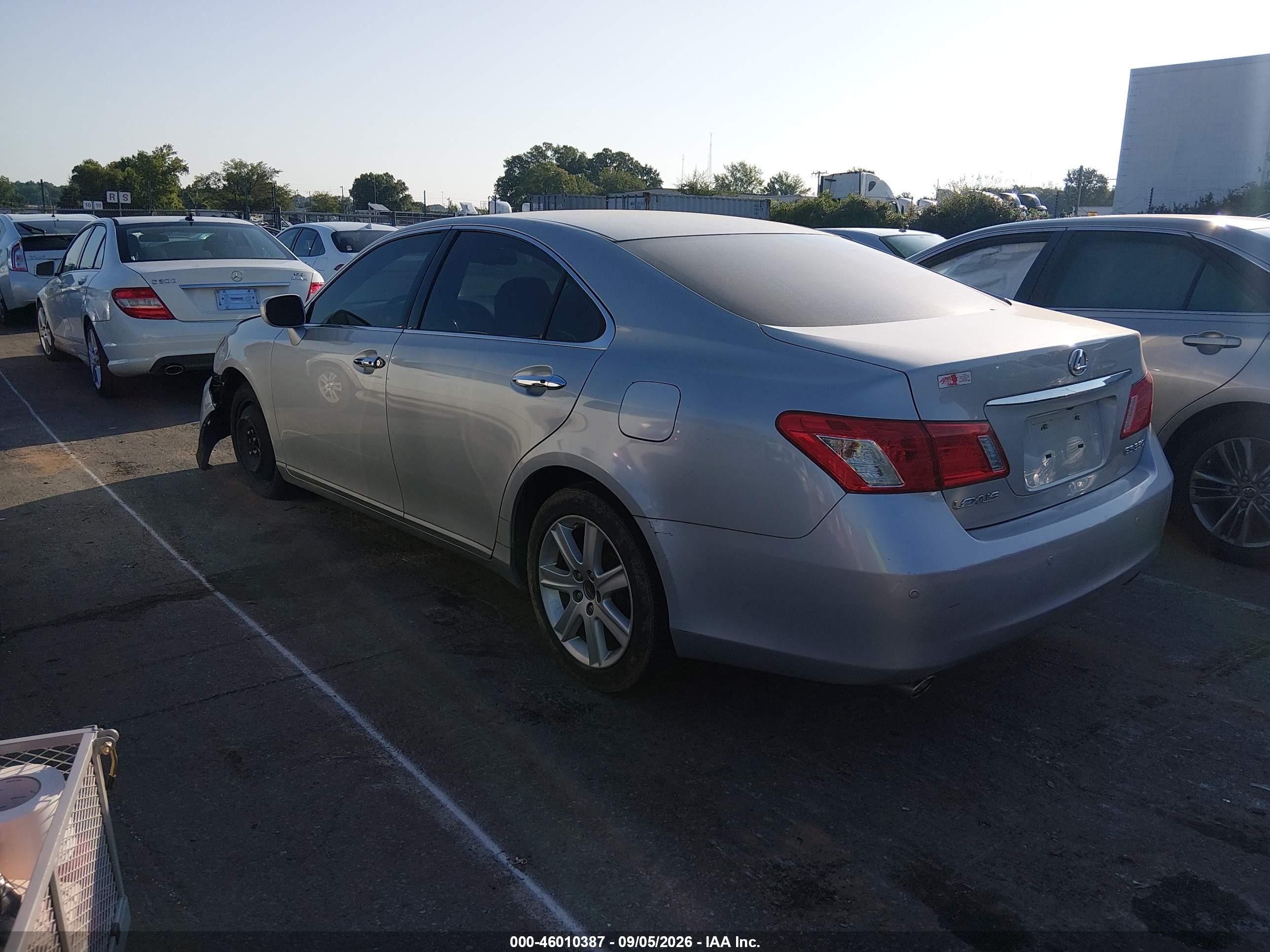 2008 Lexus Es 350   Silver vin: JTHBJ46G782223149