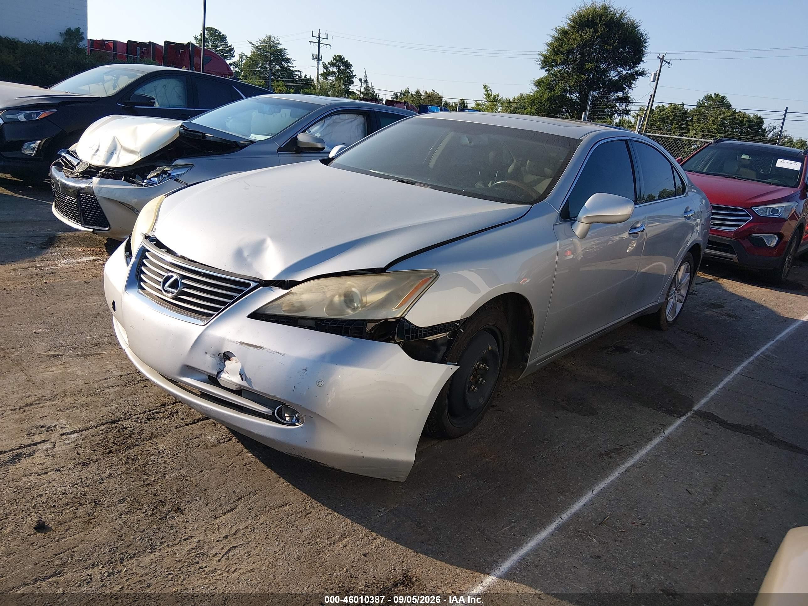 2008 Lexus Es 350   Silver vin: JTHBJ46G782223149