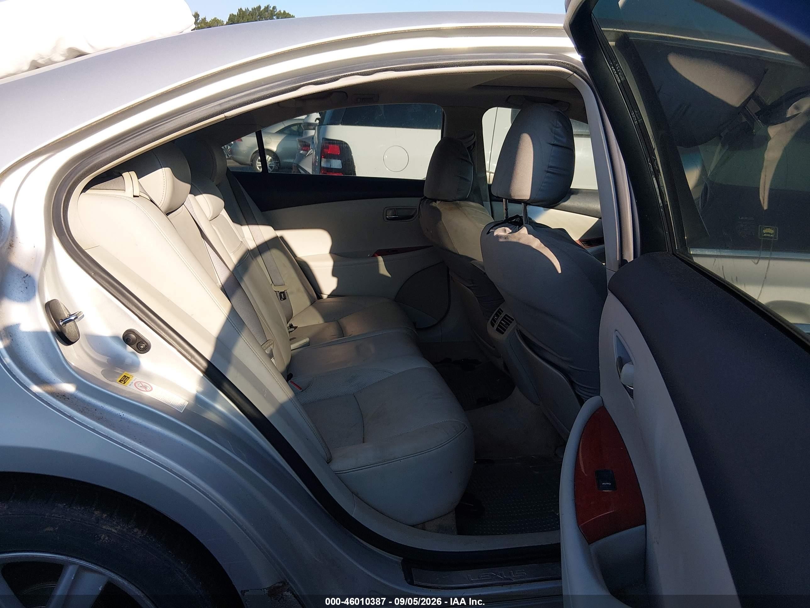 2008 Lexus Es 350   Silver vin: JTHBJ46G782223149