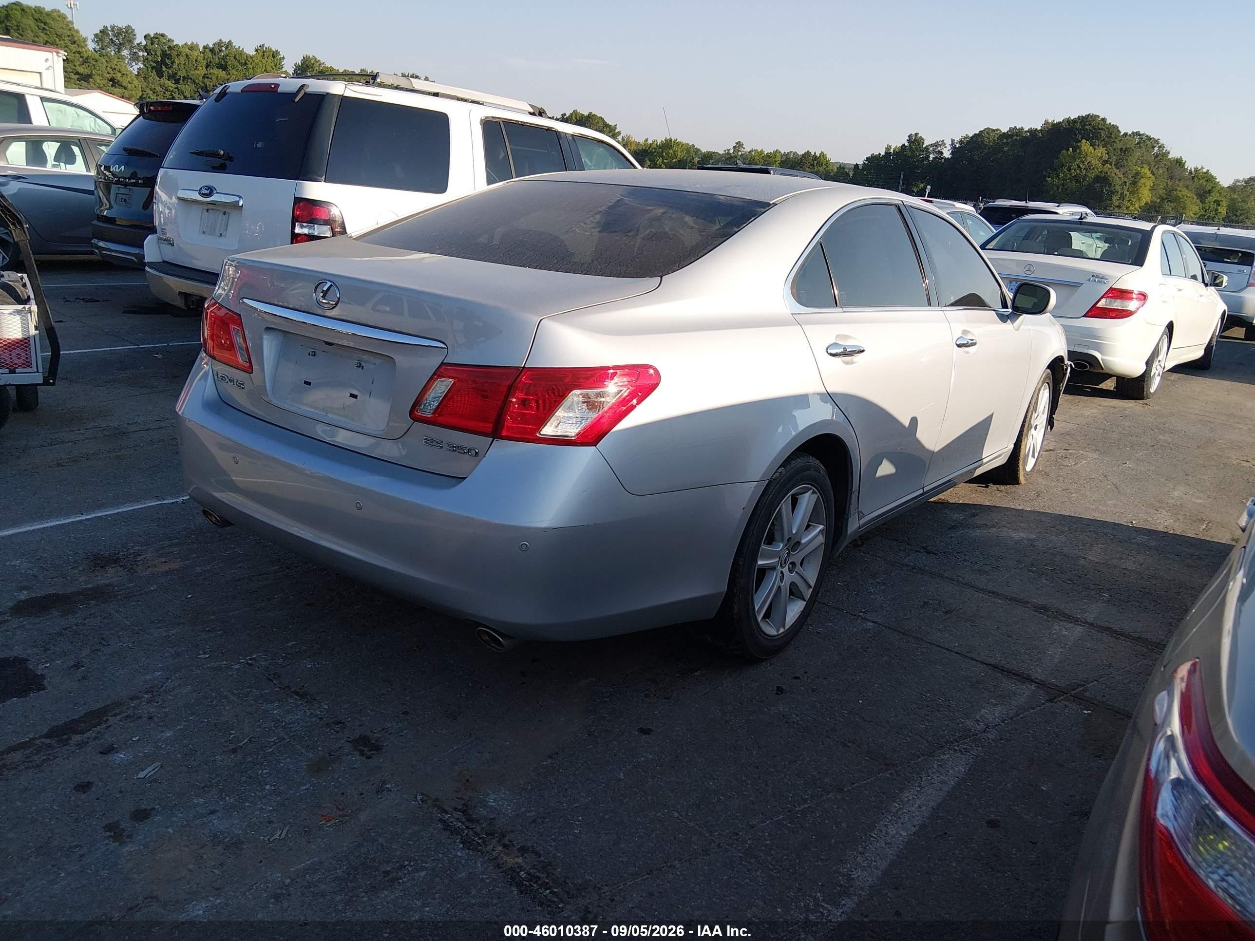 2008 Lexus Es 350   Silver vin: JTHBJ46G782223149