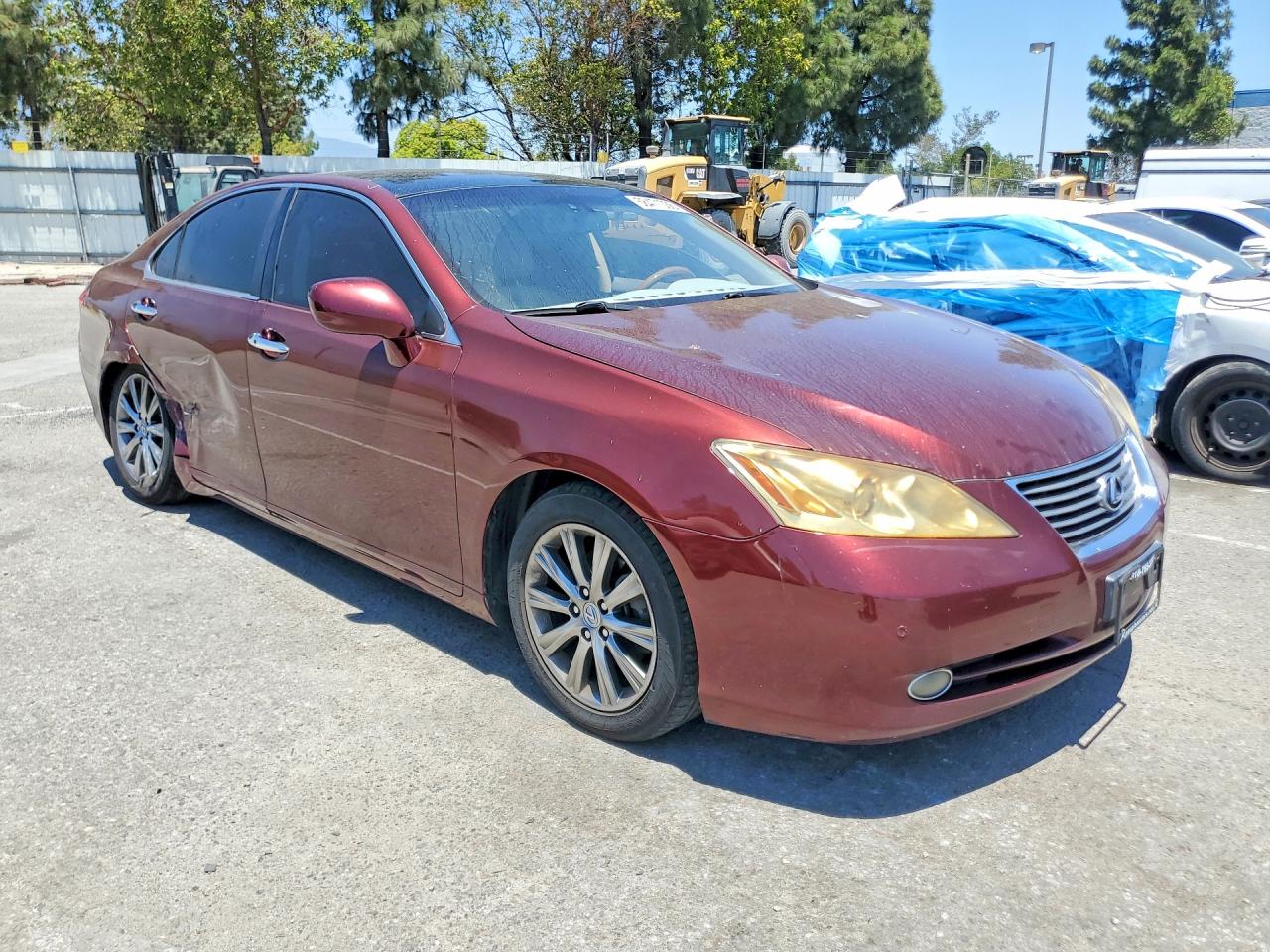 2008 Lexus Es 350 Burgundy vin: JTHBJ46G782226049