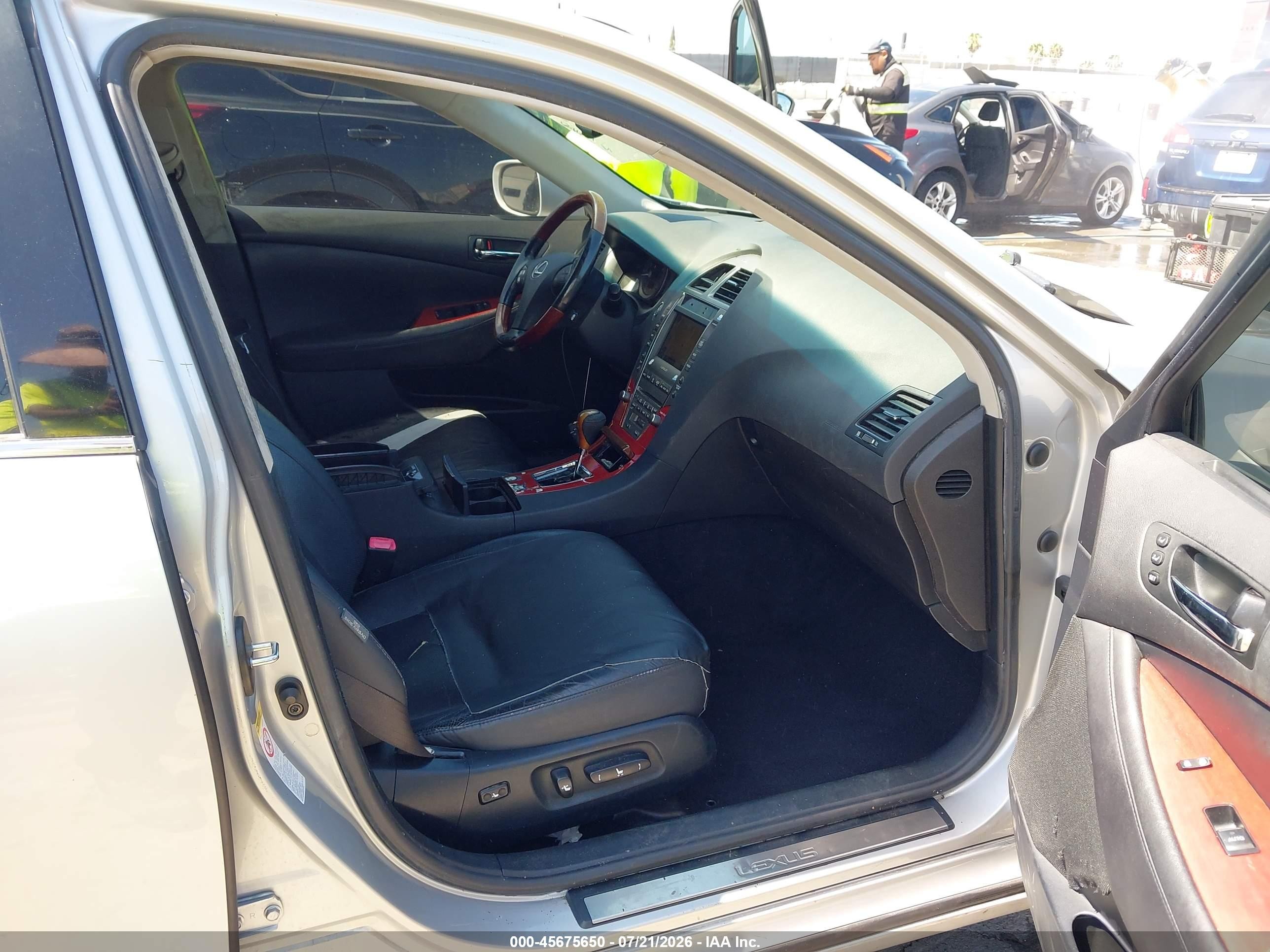 2008 Lexus Es 350   Silver vin: JTHBJ46G782232952