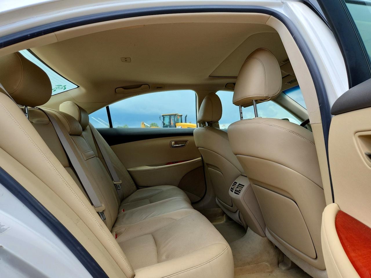 2008 Lexus Es 350 White vin: JTHBJ46G782248892