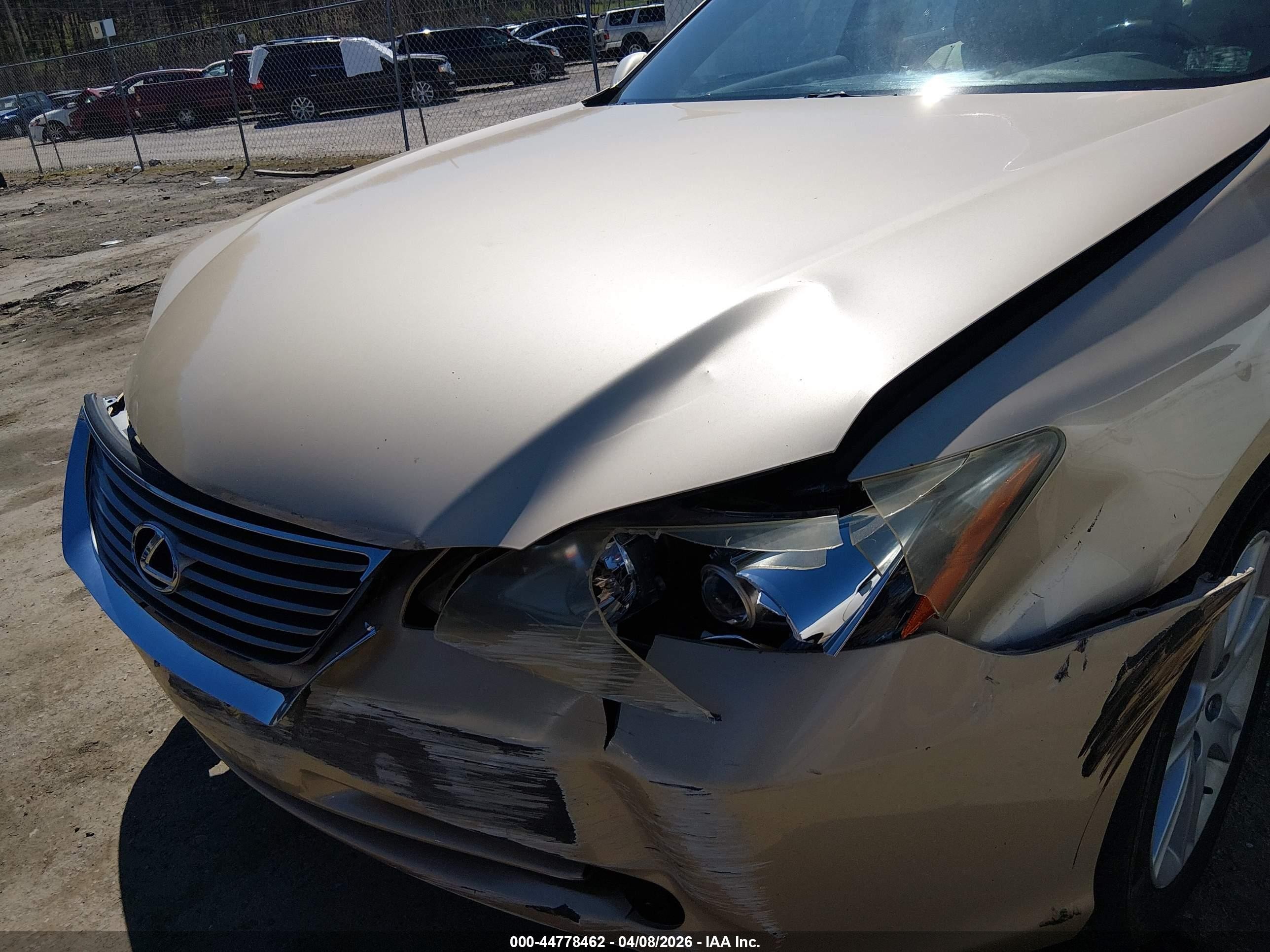 2008 Lexus Es 350   Tan vin: JTHBJ46G782261190
