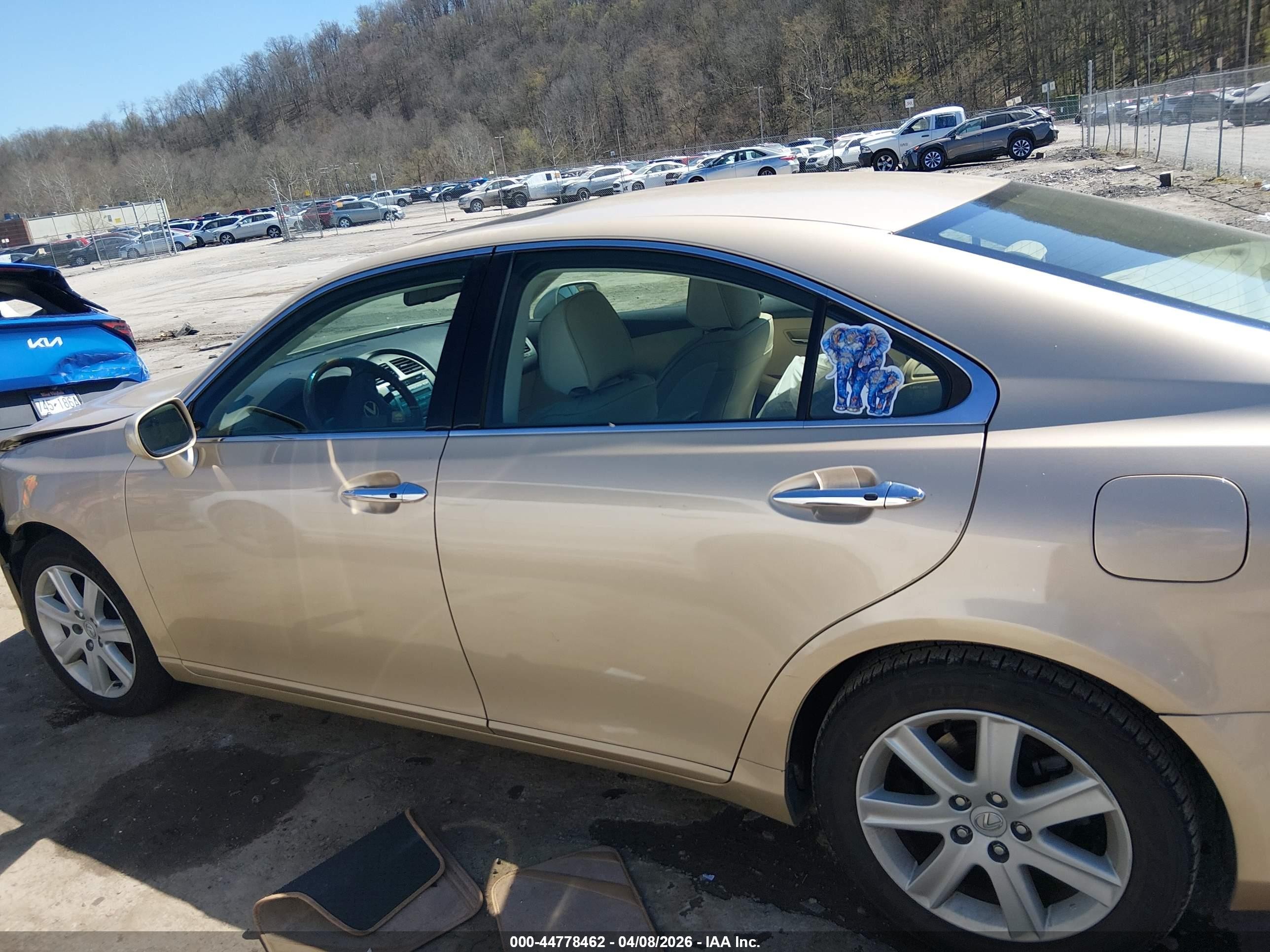 2008 Lexus Es 350   Tan vin: JTHBJ46G782261190