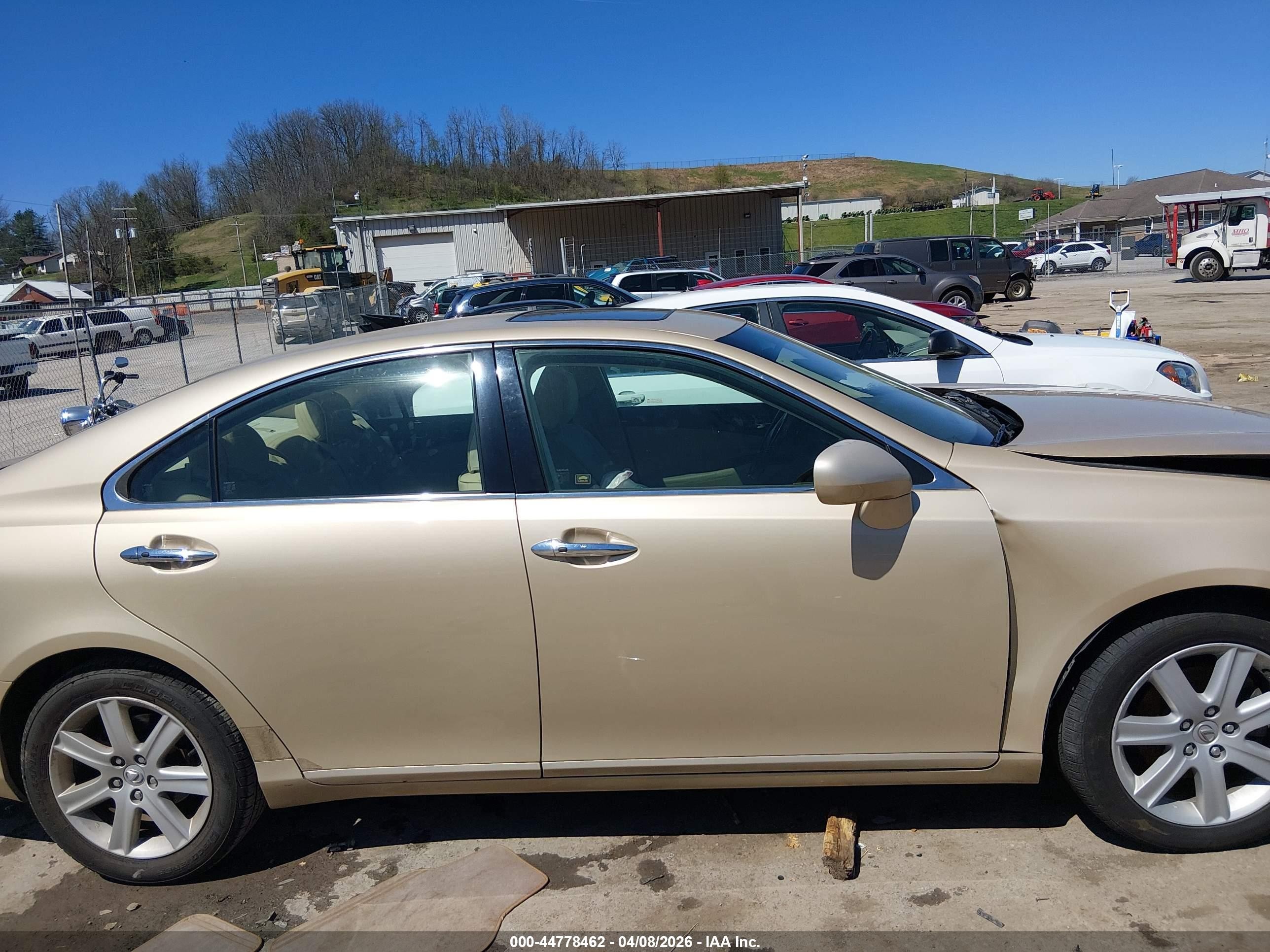 2008 Lexus Es 350   Tan vin: JTHBJ46G782261190