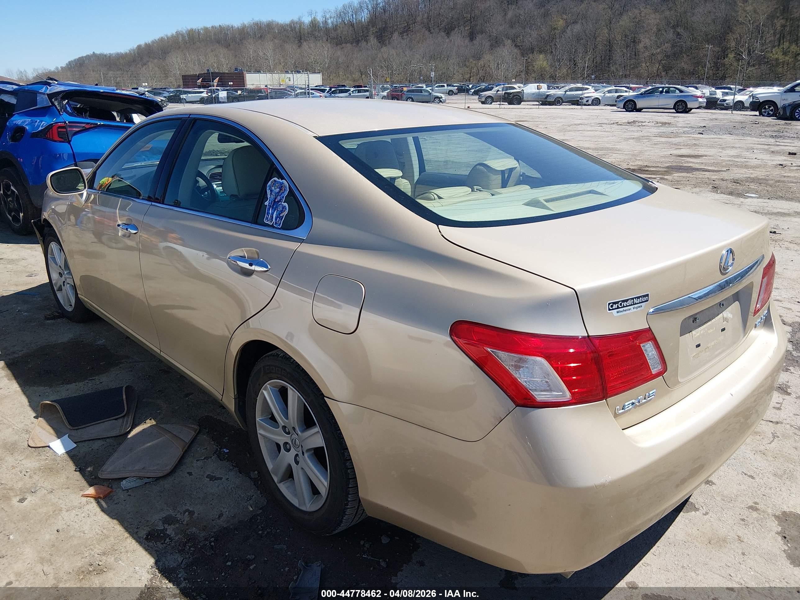 2008 Lexus Es 350   Tan vin: JTHBJ46G782261190
