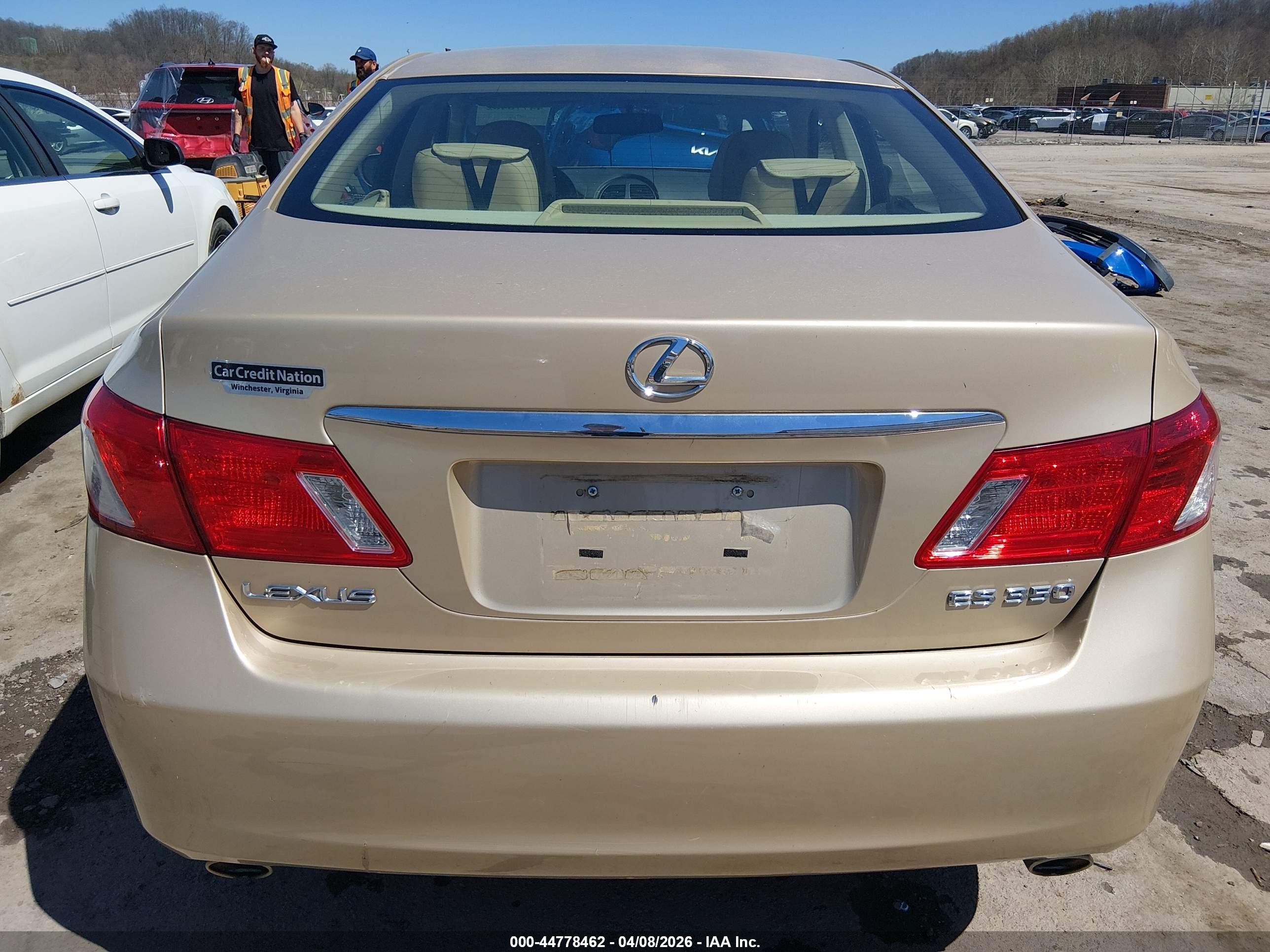 2008 Lexus Es 350   Tan vin: JTHBJ46G782261190