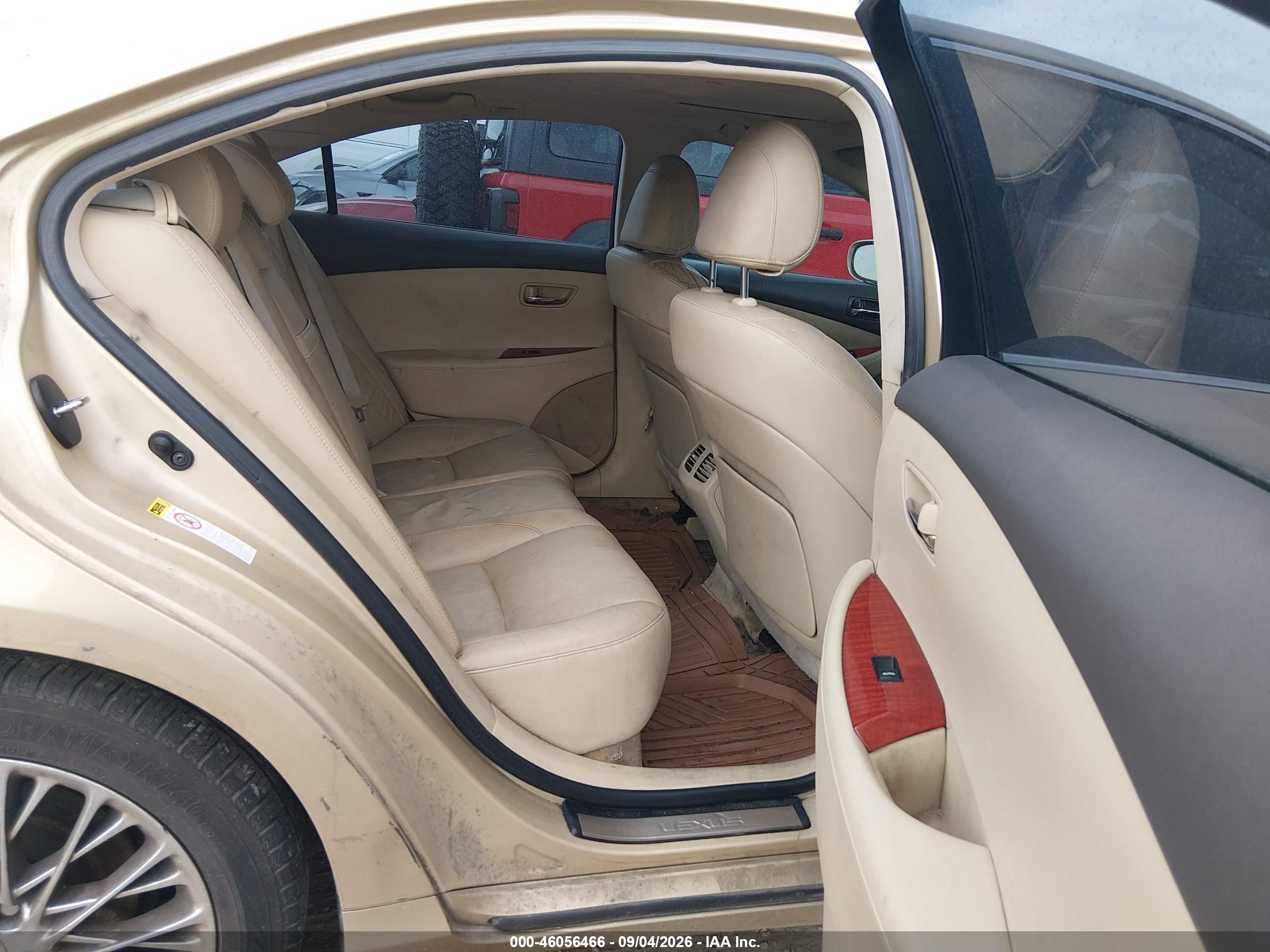 2008 Lexus Es 350   Gold vin: JTHBJ46G782265885