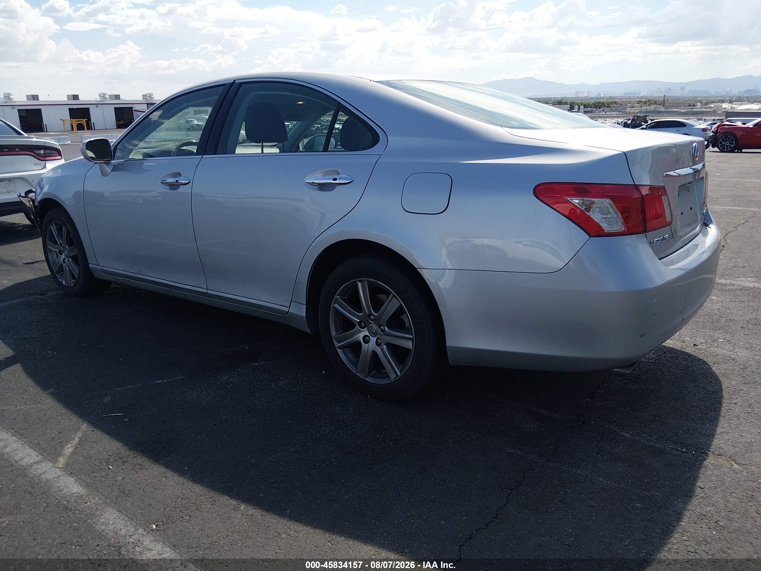 2009 Lexus Es 350 Silver vin: JTHBJ46G792284017