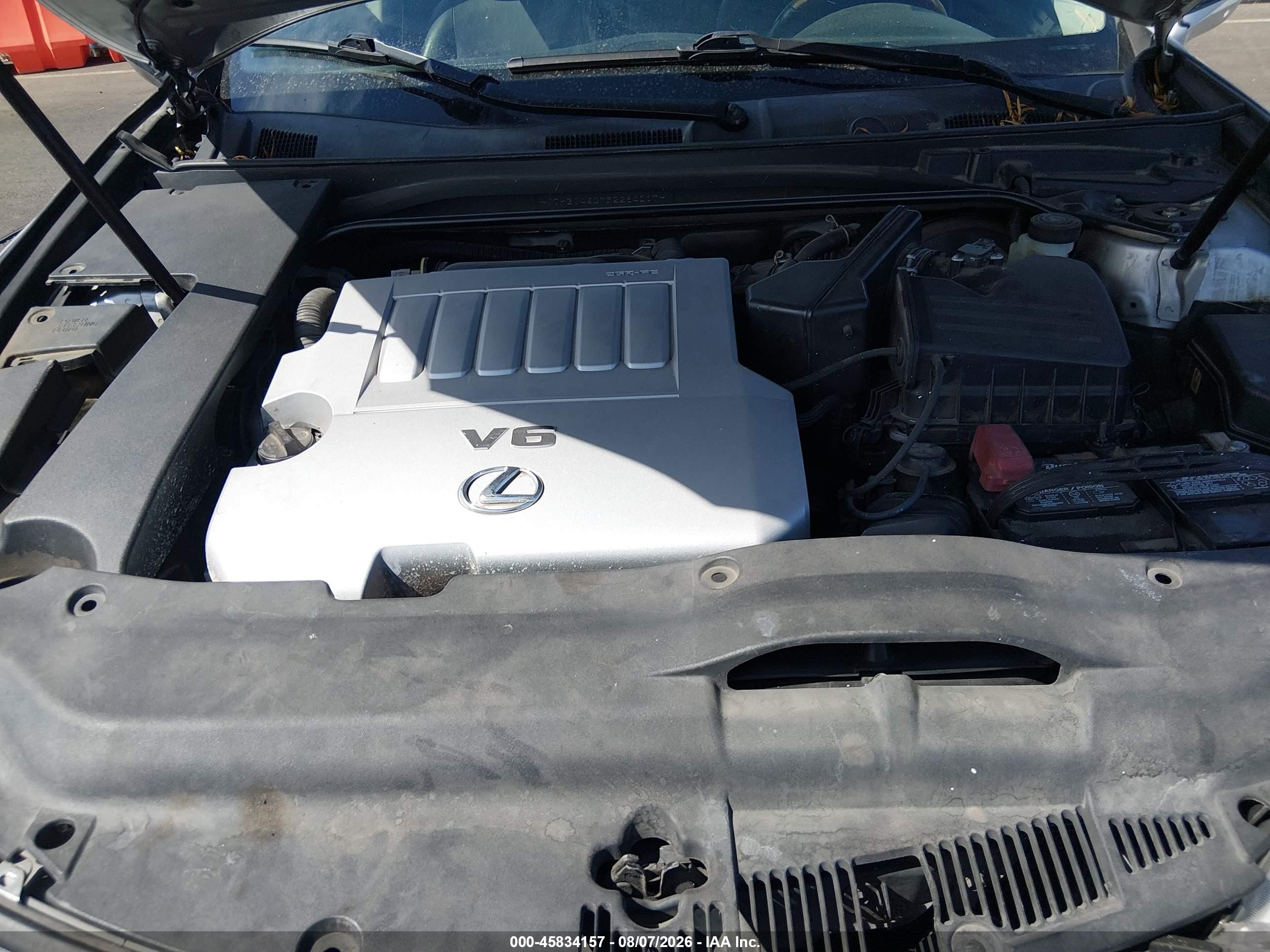 2009 Lexus Es 350 Silver vin: JTHBJ46G792284017