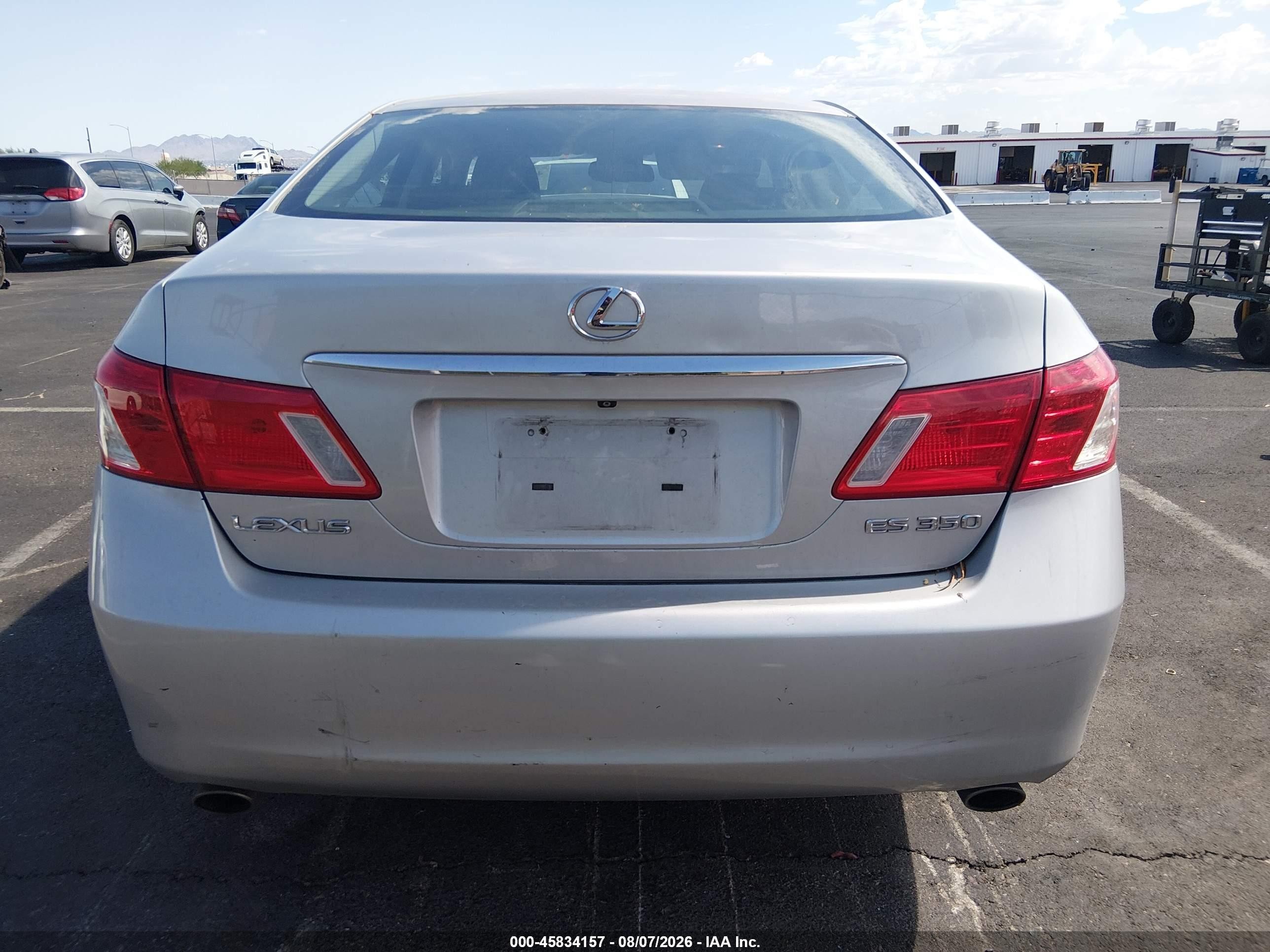 2009 Lexus Es 350 Silver vin: JTHBJ46G792284017
